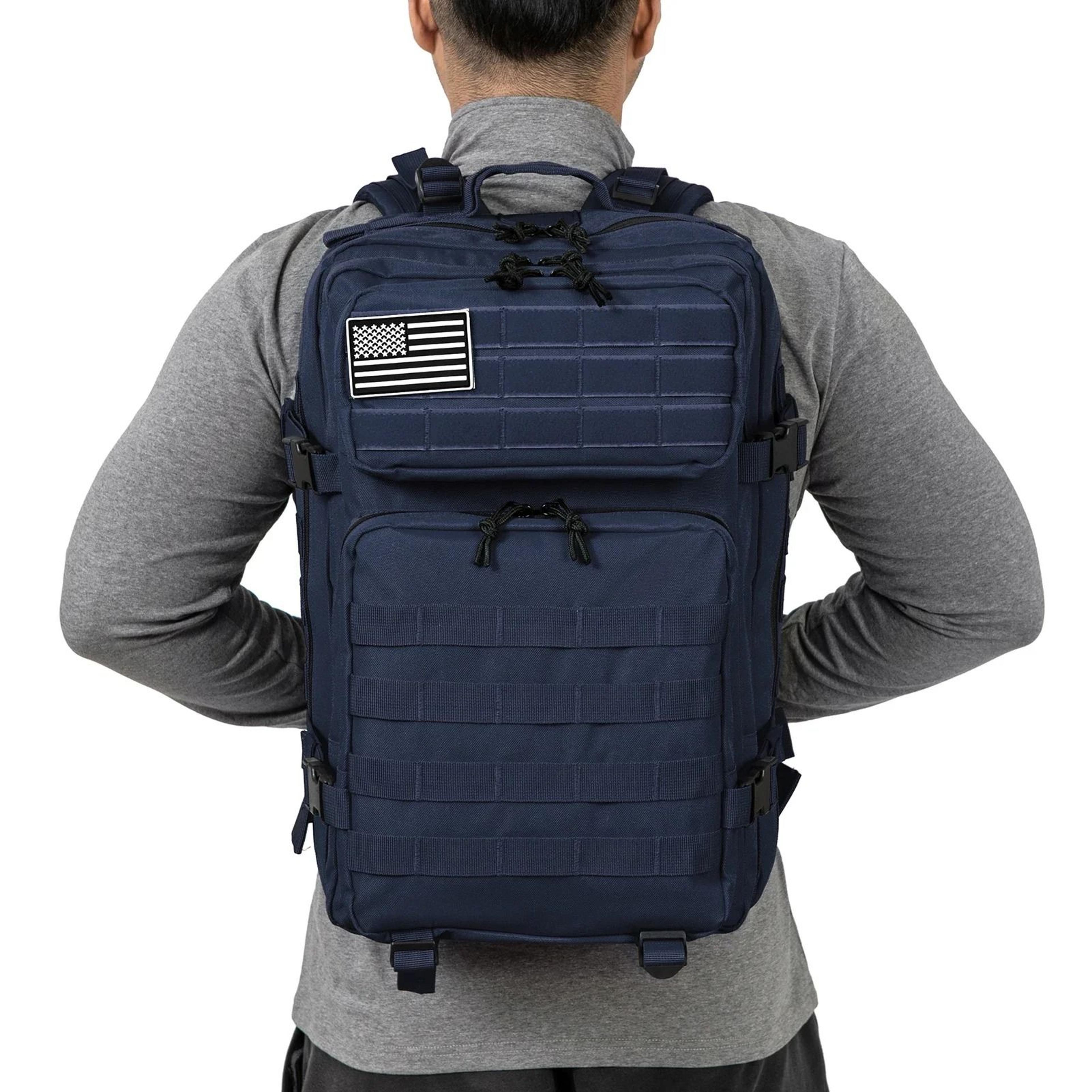 45l tactical molle assault backpack for outdoor trekking and camping