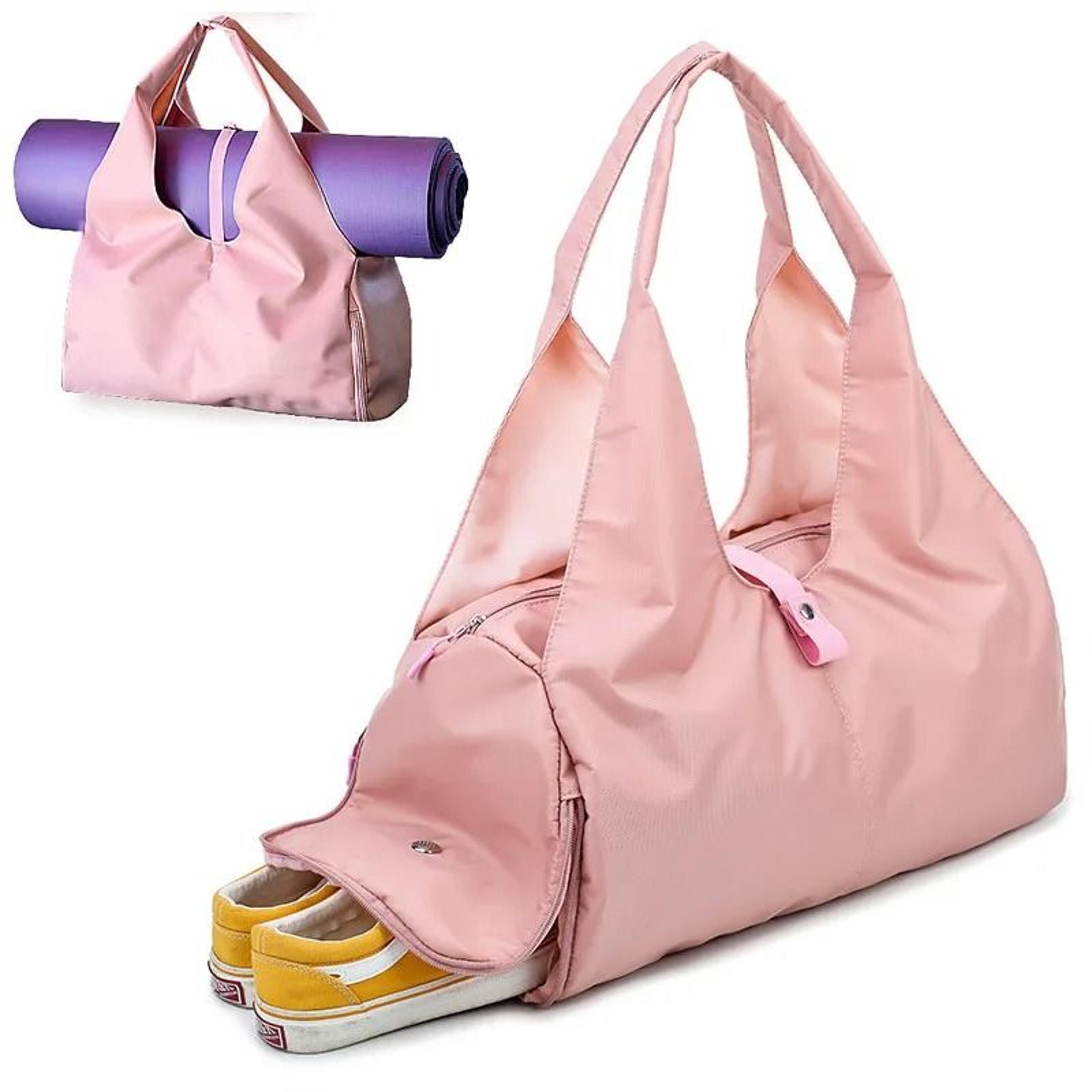 nylon yoga mat gym fitness travel bag for men and women