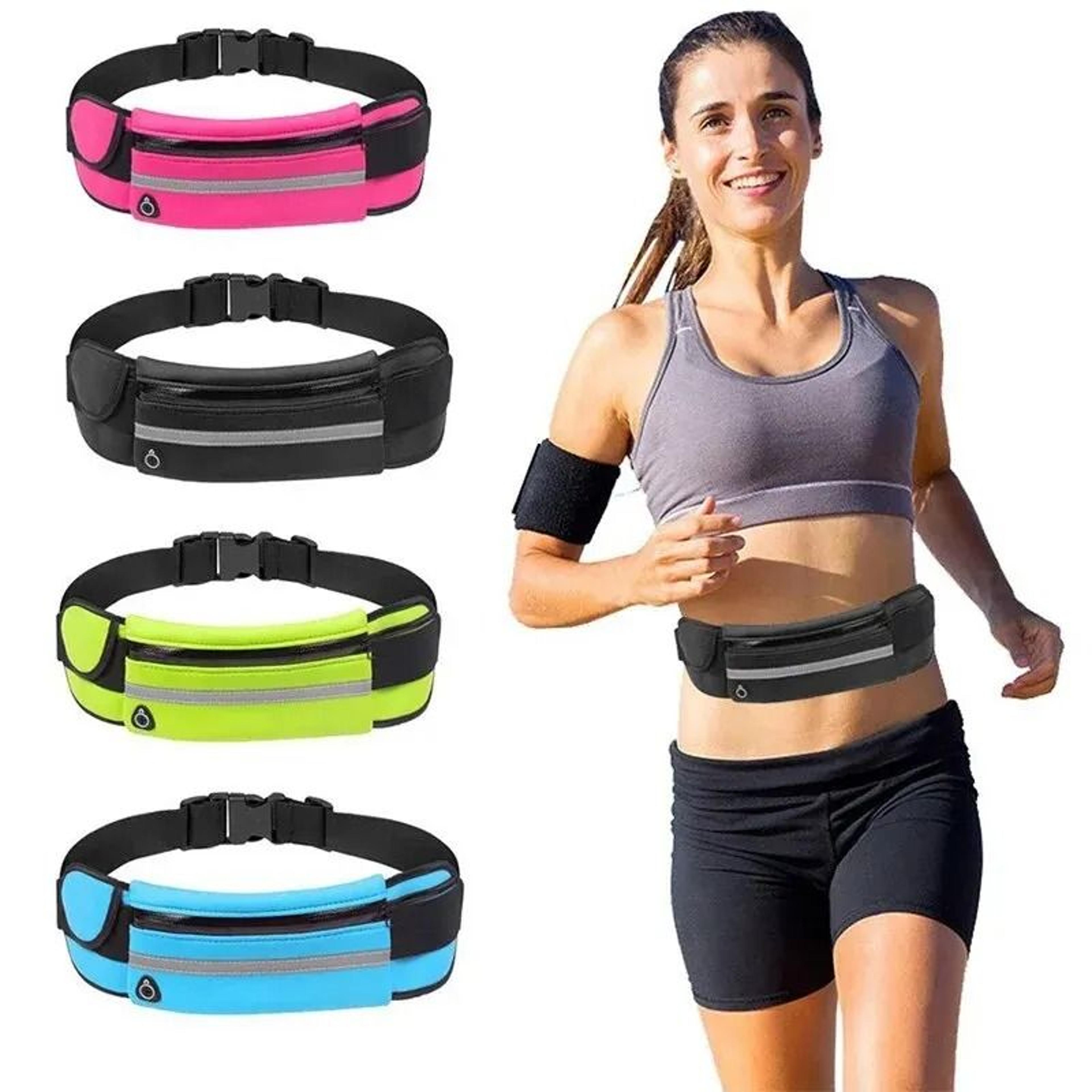 colorful waterproof neoprene running fanny pack waist bag