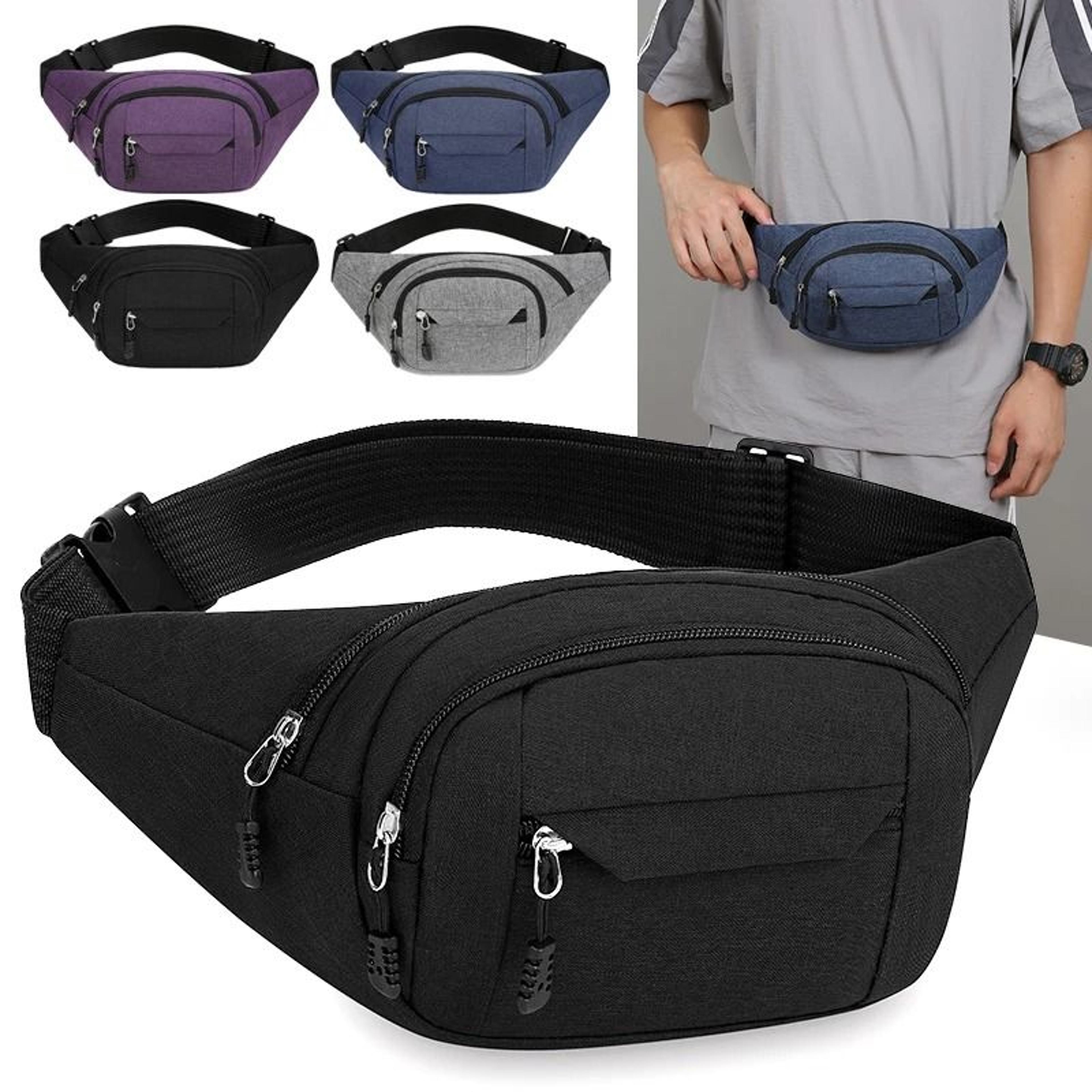 multifunctional large capacity waist belt bag water resistant work pouch