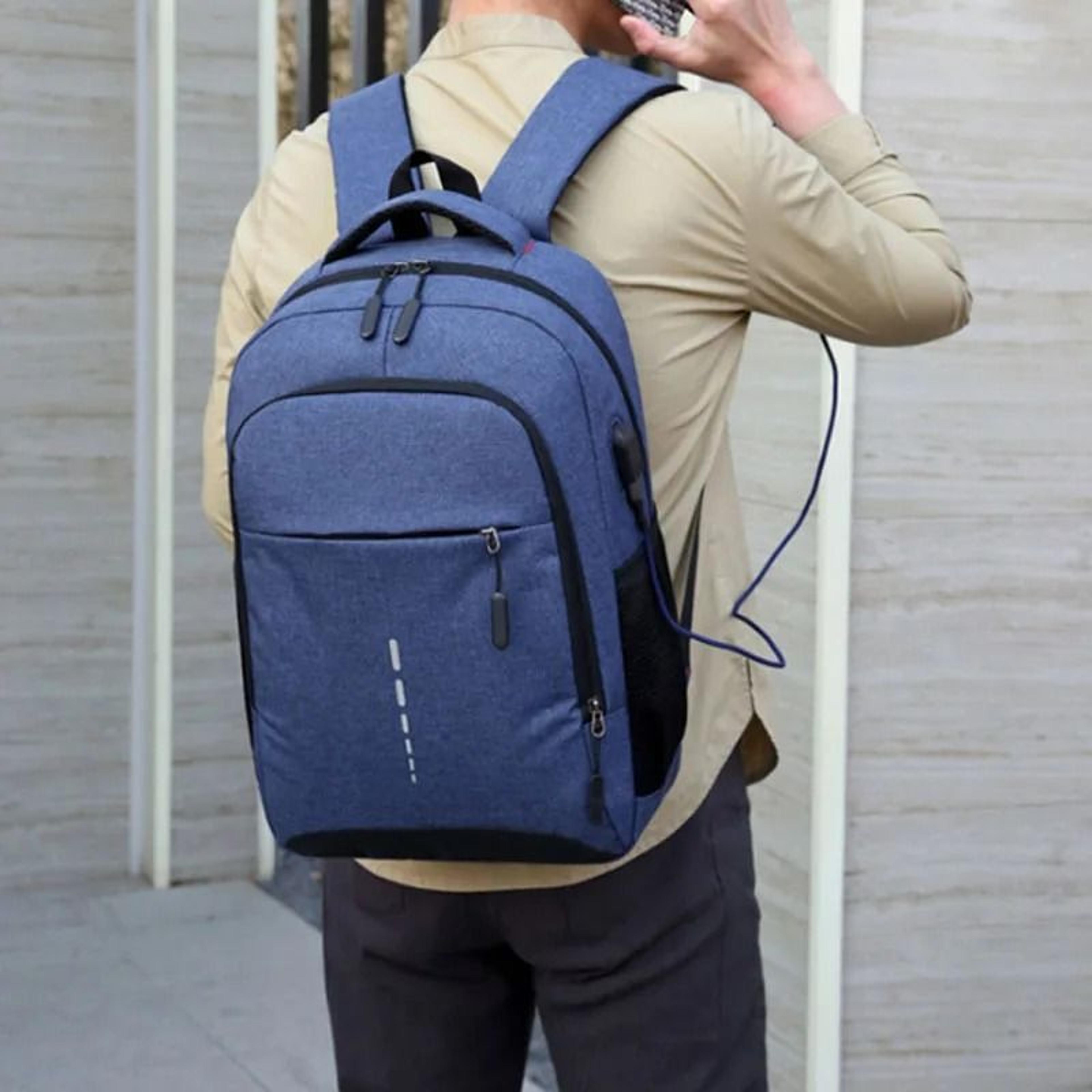 waterproof usb charging large capacity laptop travel backpack
