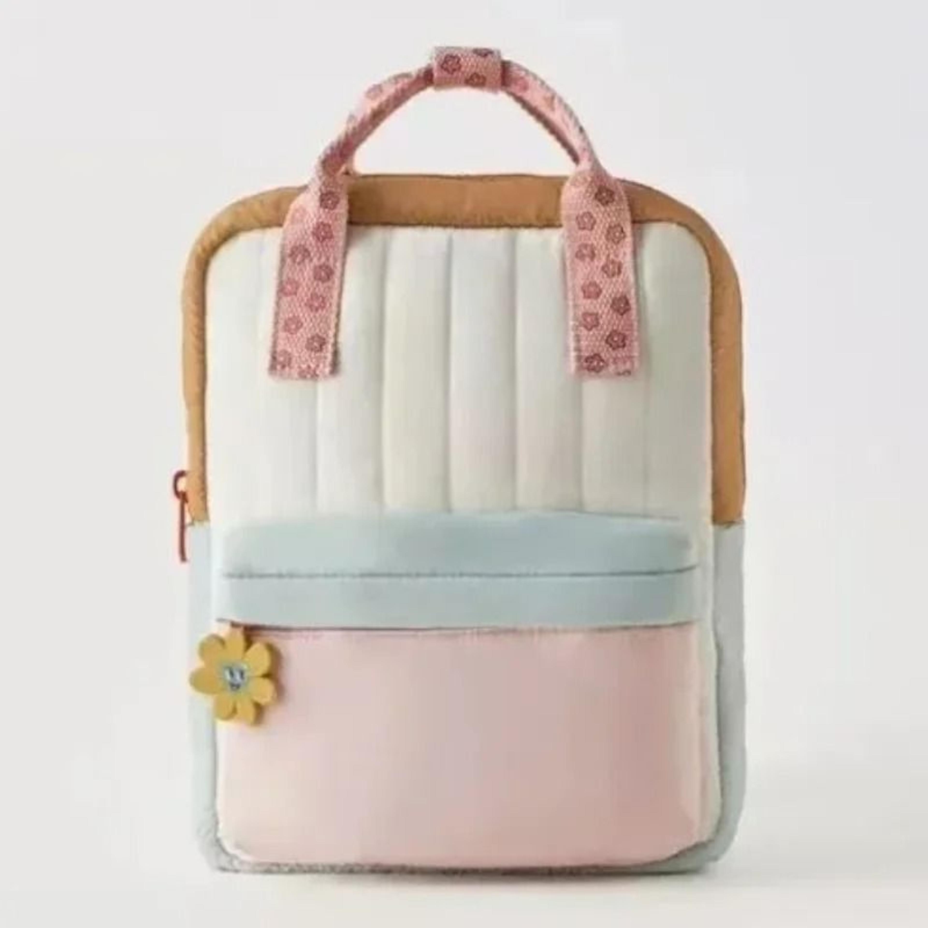 sunnybloom kids school backpack lightweight childrens backpack with sunflower charm