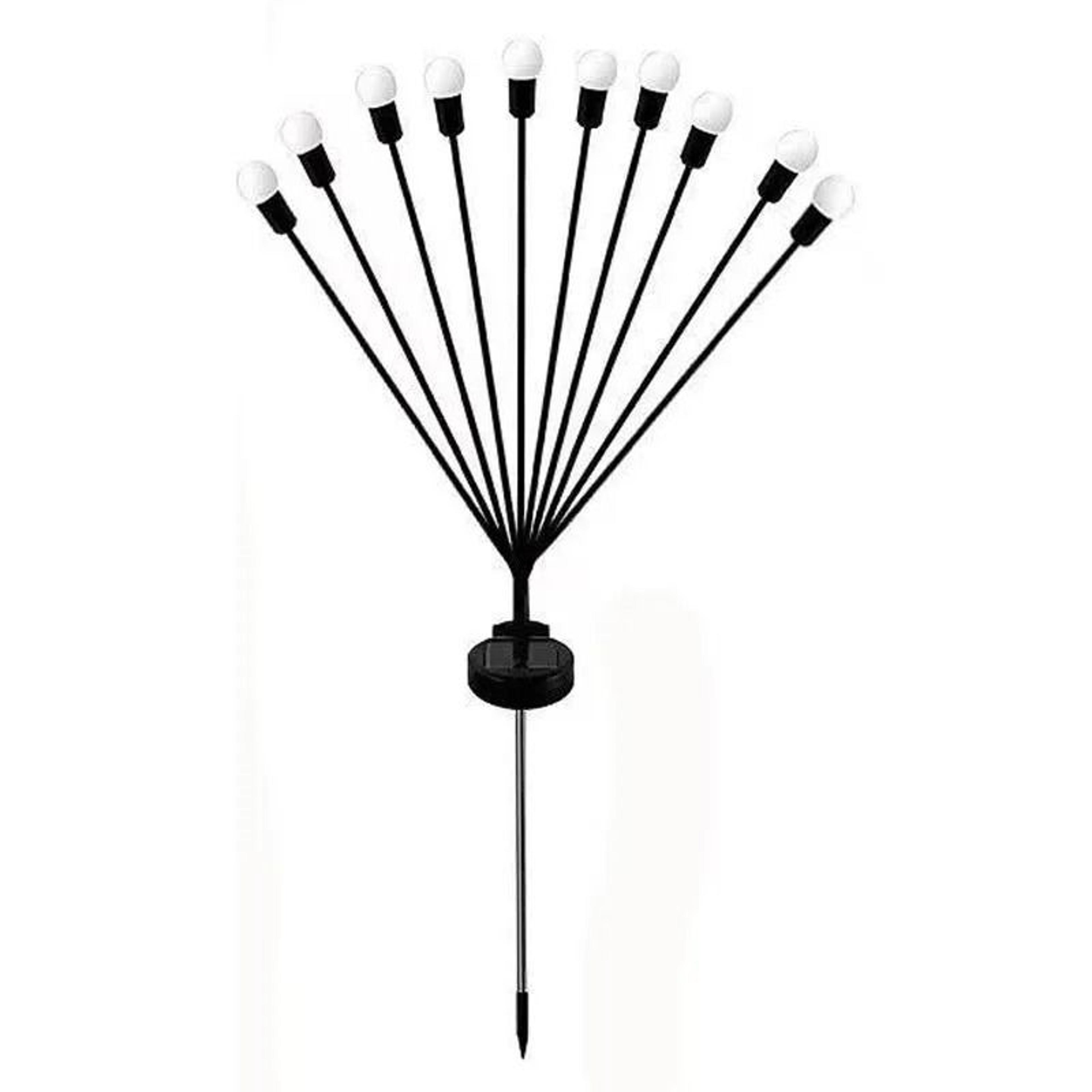 fireflyglow solar firefly garden lights swaying outdoor decorative pathway lights