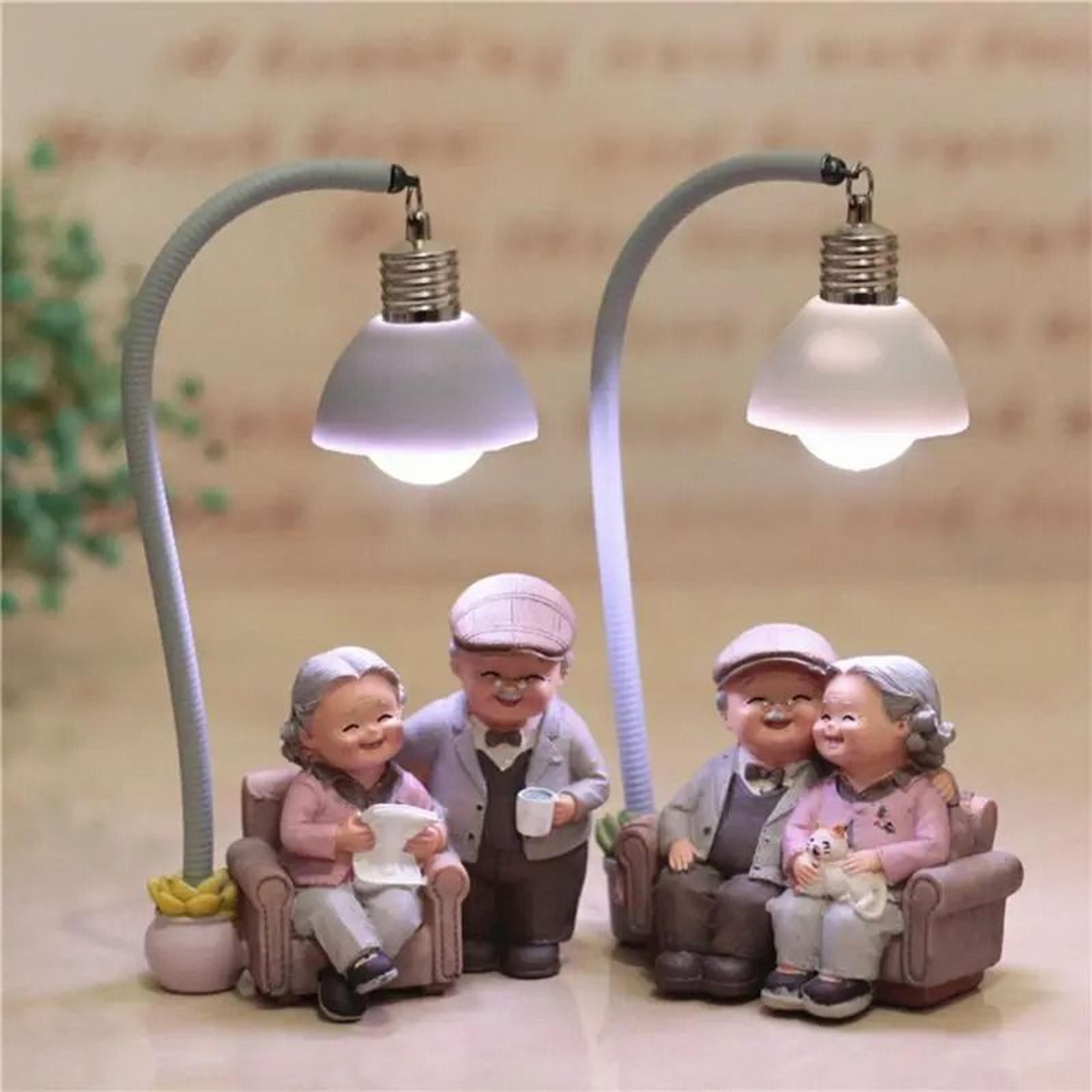 foreverlove grandparents couple ornament romantic figurine home decor