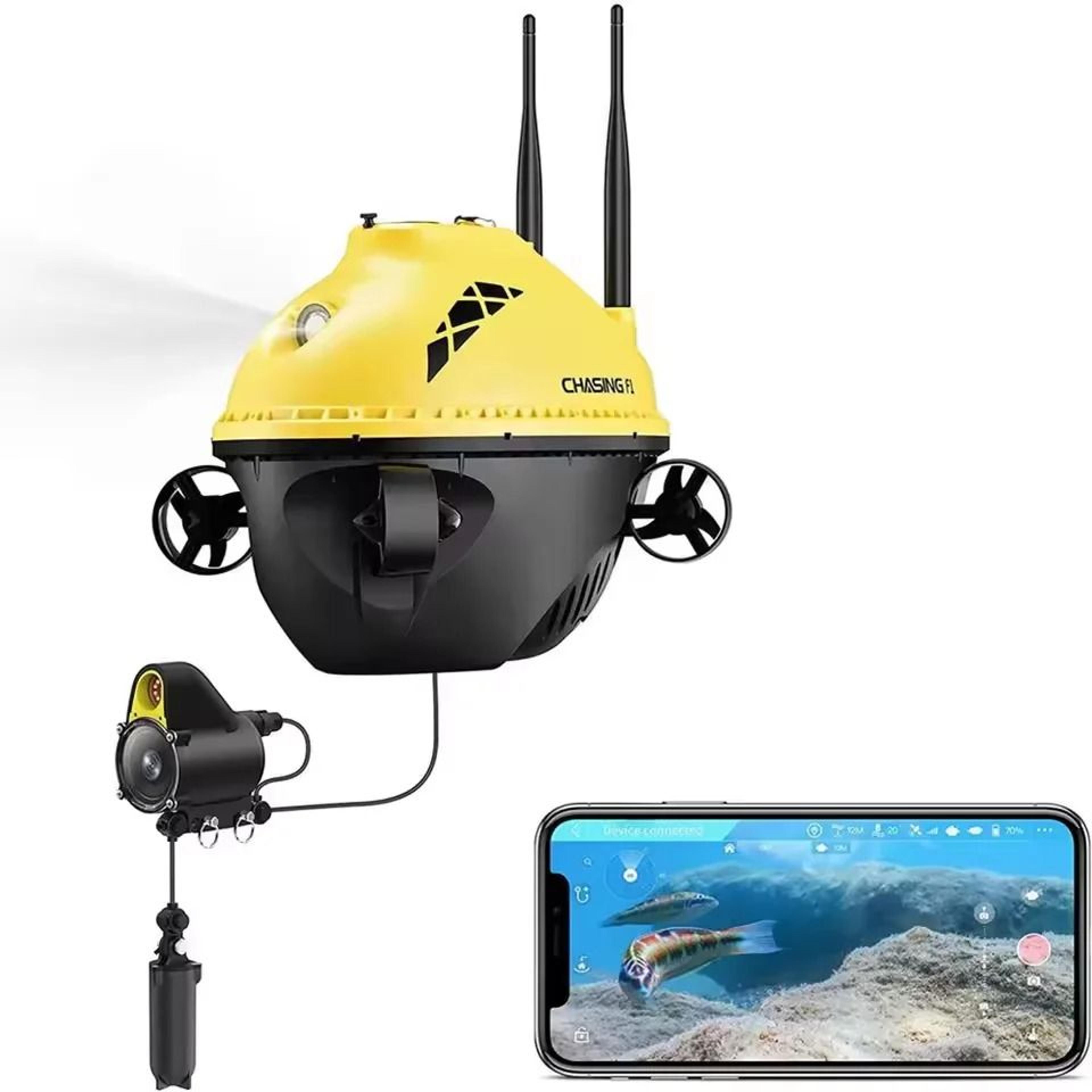 chasing f1 pro underwater drone with 4k camera professional rov explorer