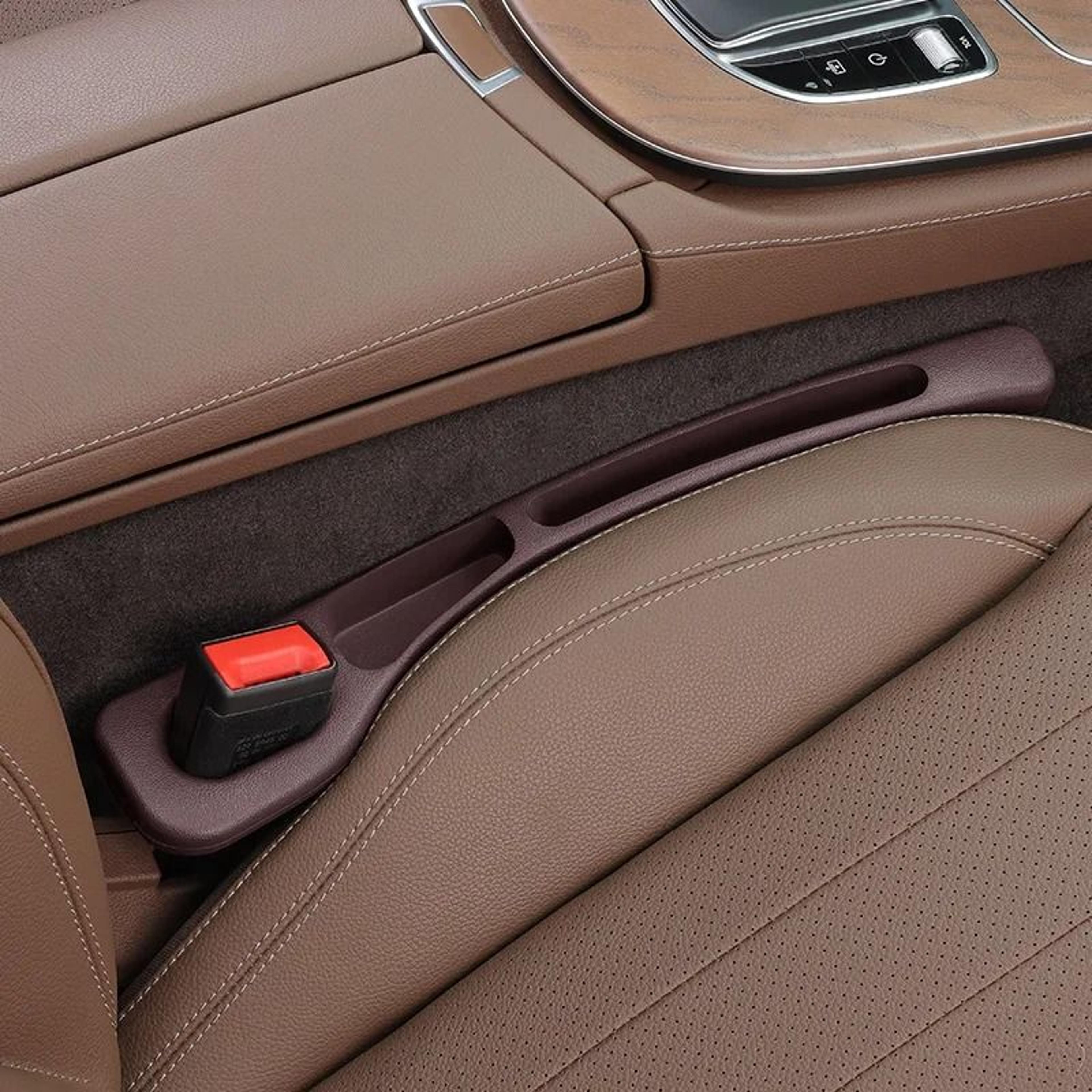 car seat gap filler organizer with storage pocket for car interior