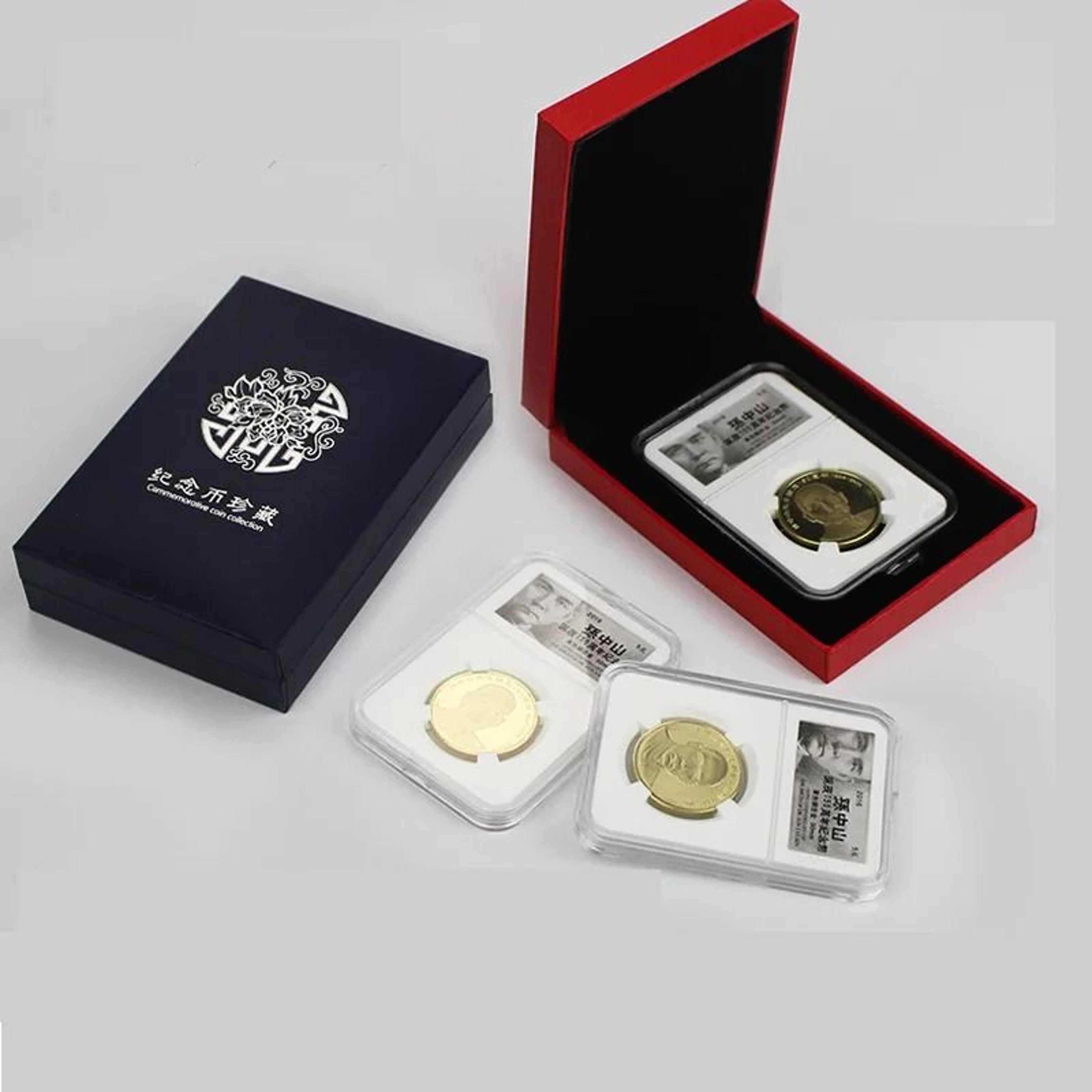 graded coin display box collector storage case for slab coins