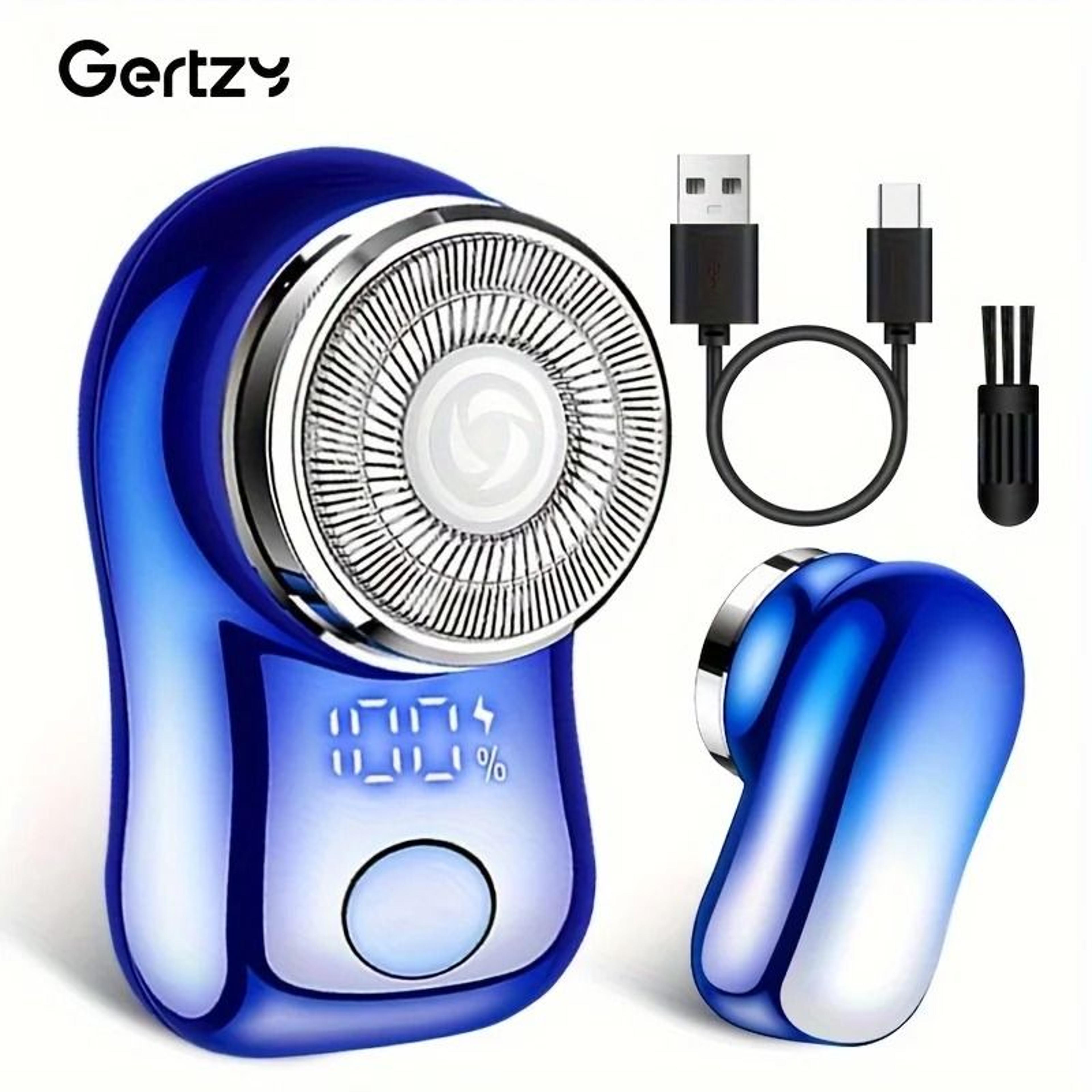 pocketpro mini electric shaver for men portable capsule electric razor compact travel beard shaver