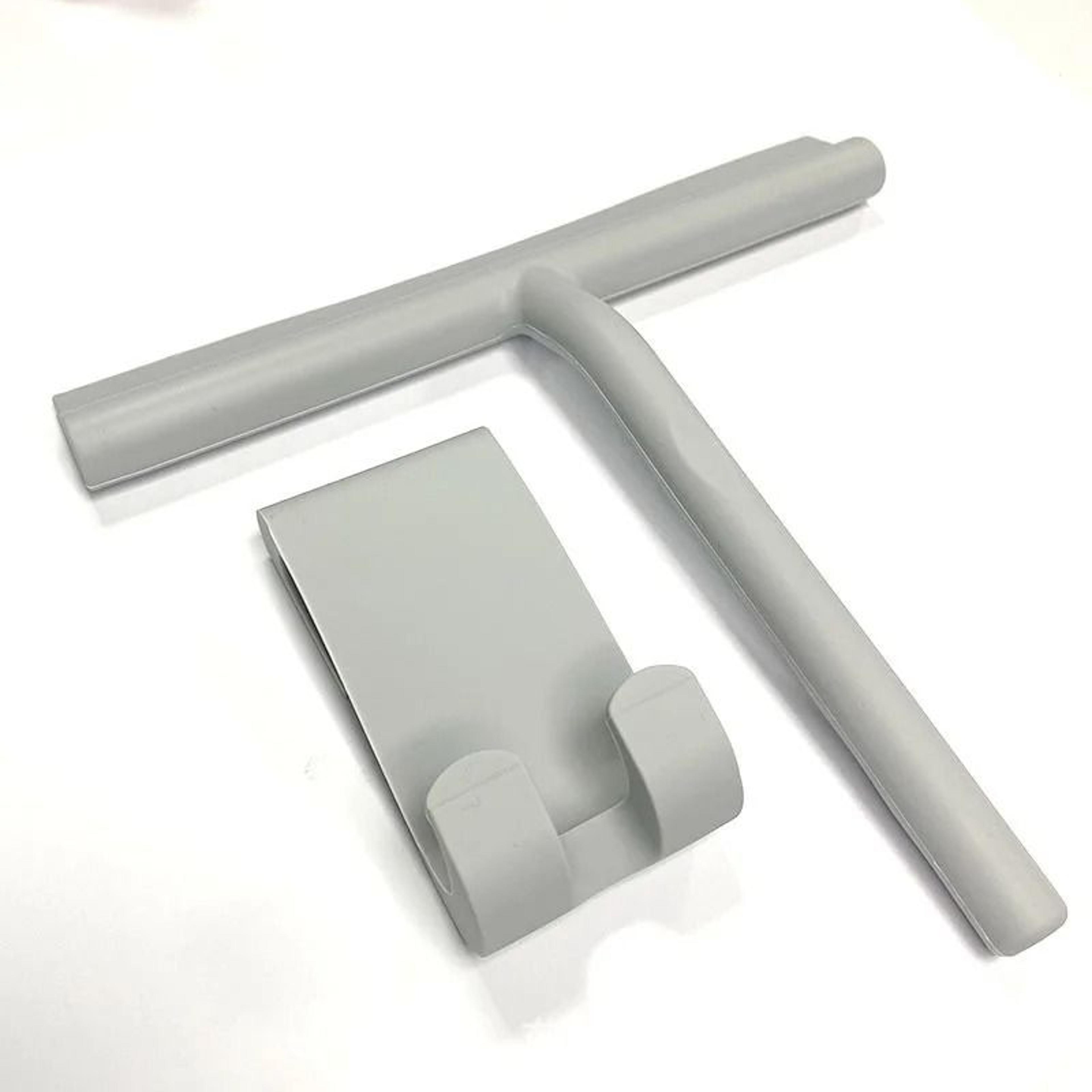 clearswipe shower squeegee with holder multipurpose glass cleaning squeegee for bathroom mirror window and tiles