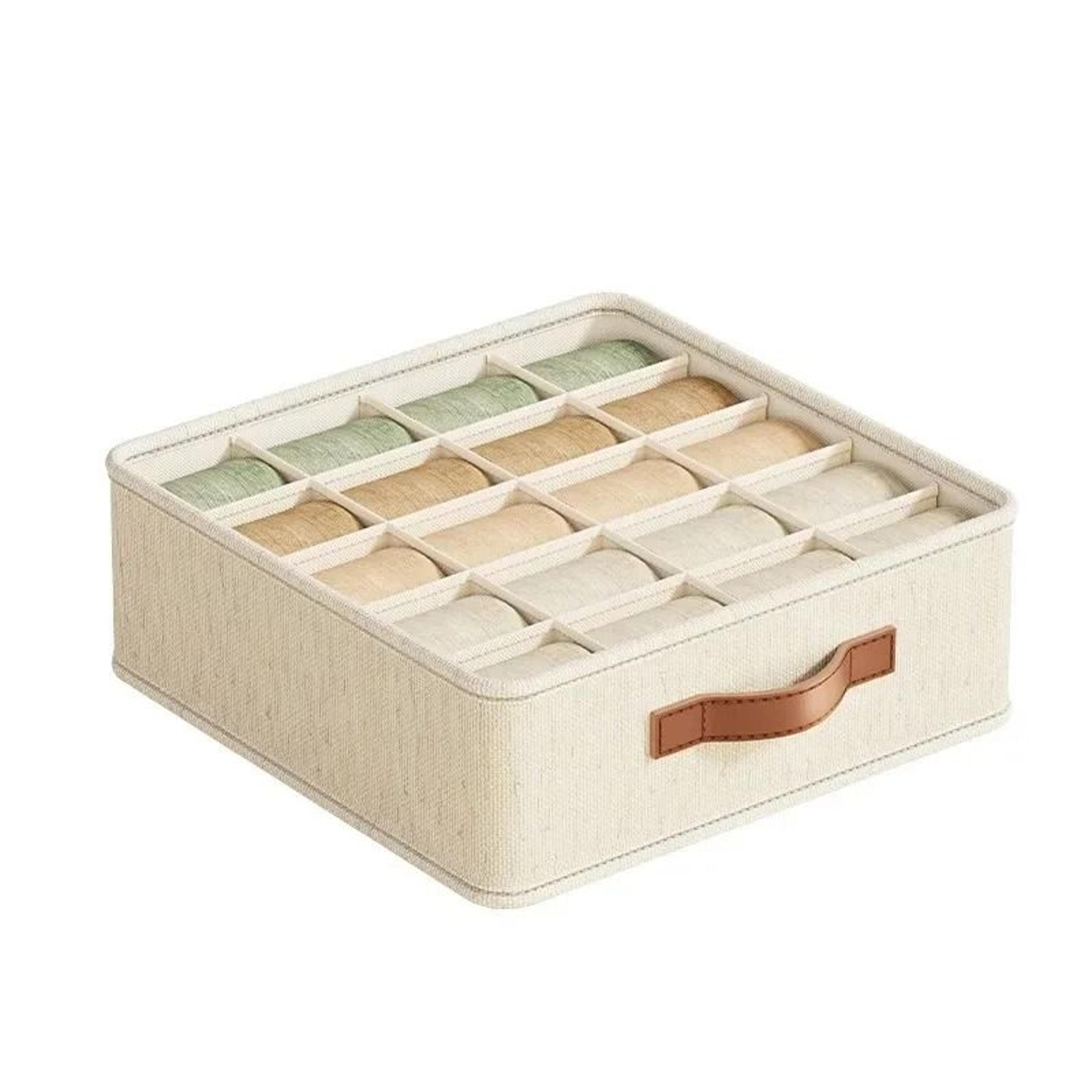 foldable fabric drawer organizer with dividers closet underwear socks organizer box wardrobe storage bin set