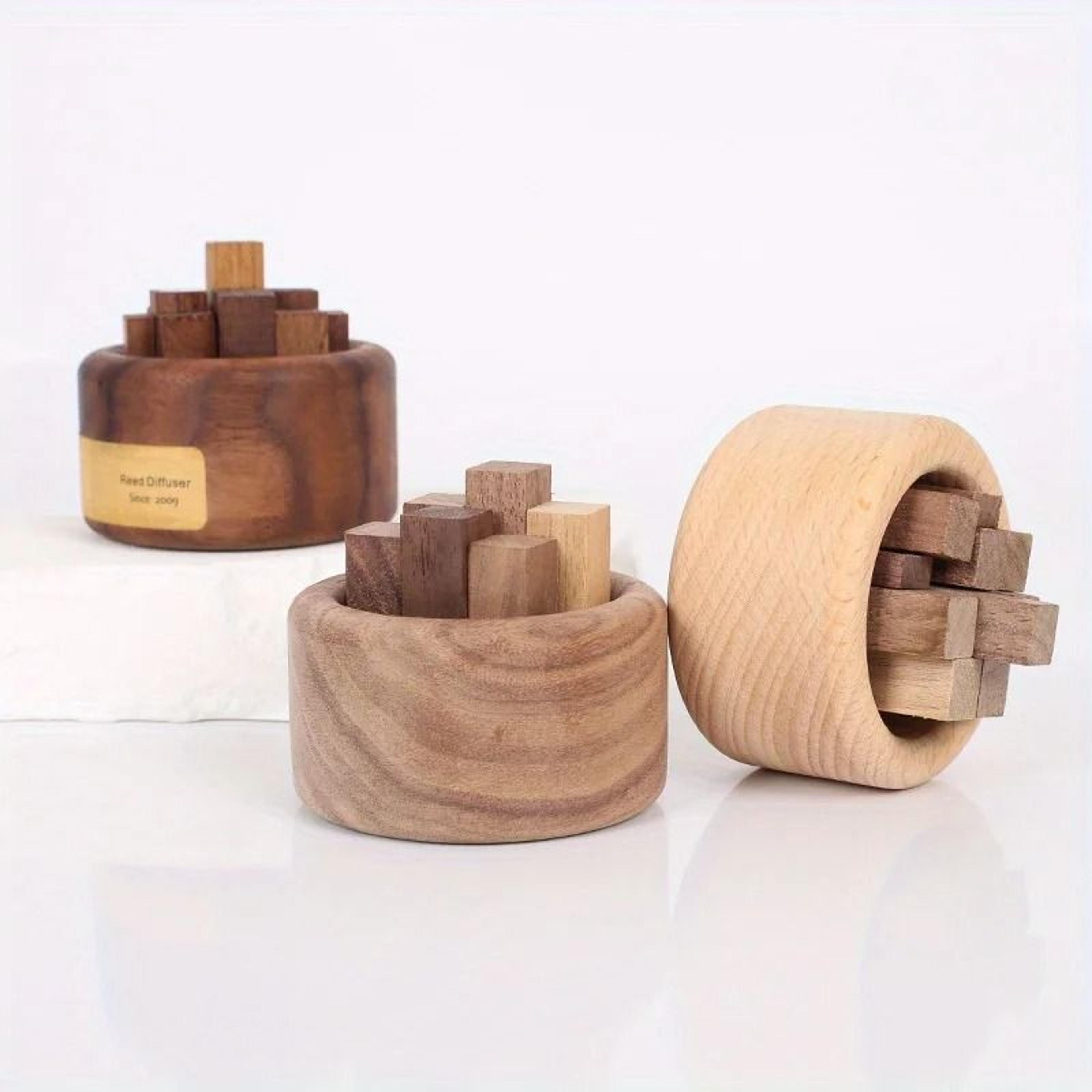natural wood essential oil diffuser beech and walnut aromatherapy fragrance diffuser decorative aroma expander