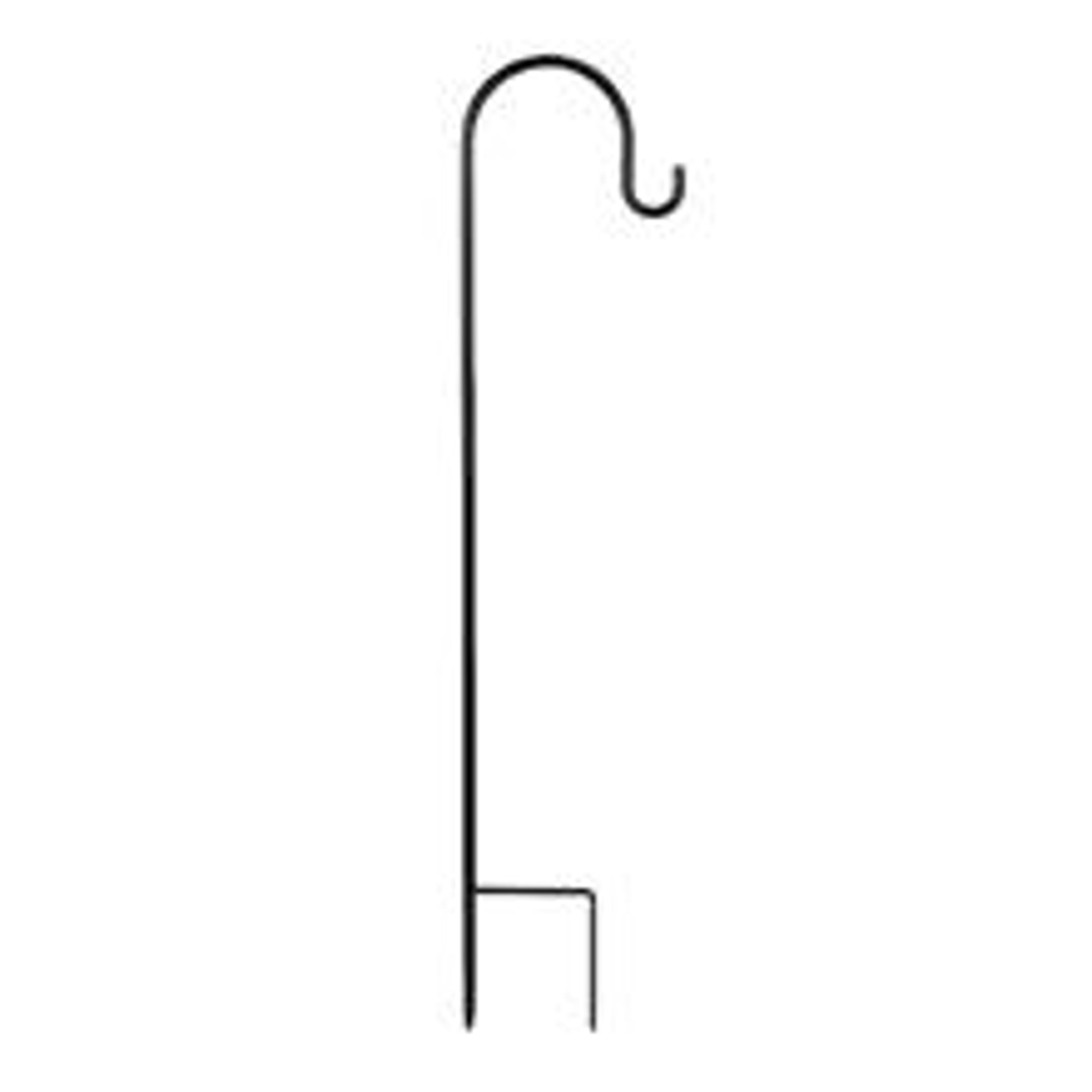 heavy duty garden shepherd hook outdoor plant hanging hook stand