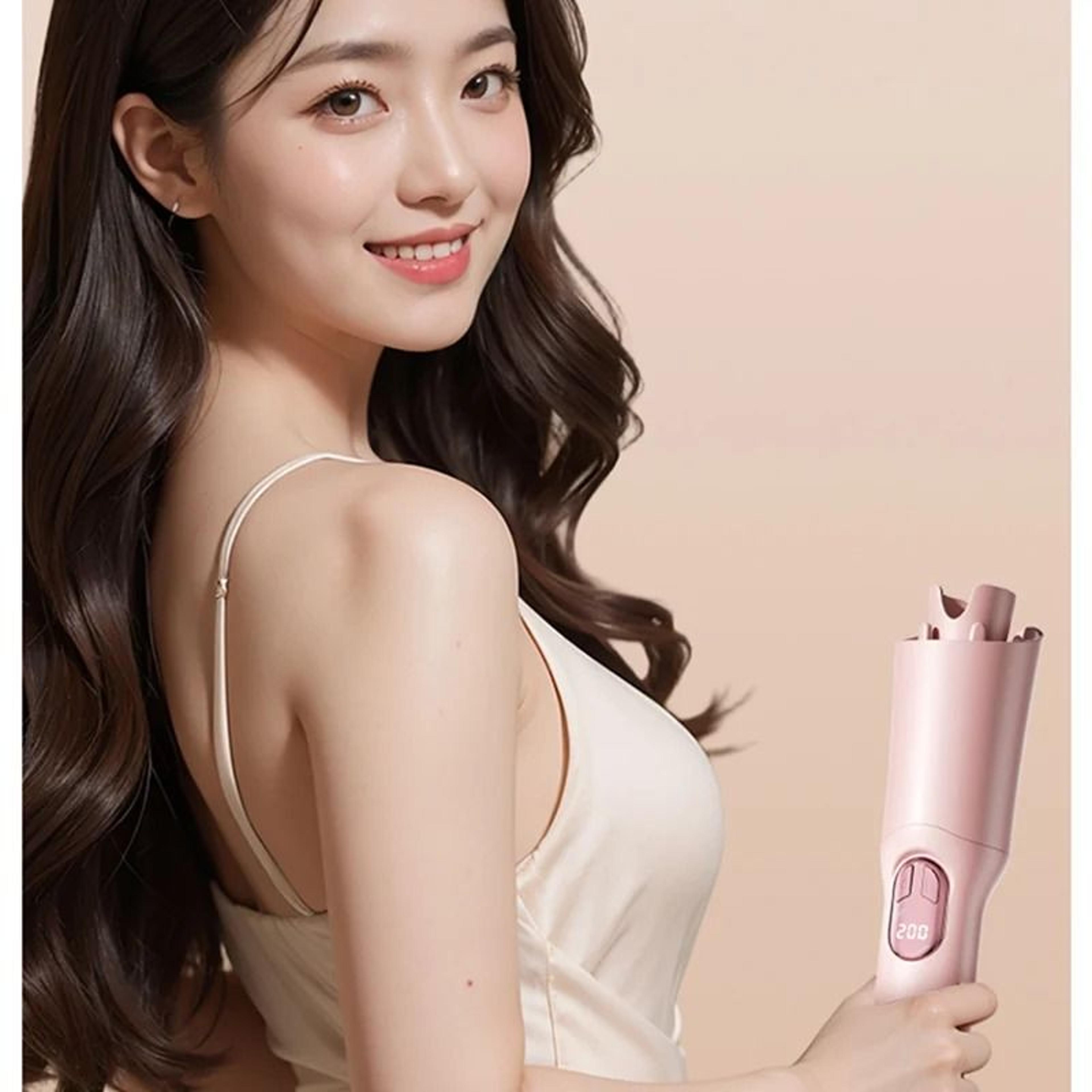 curlease automatic hair curler 28mm rotating ceramic curling iron
