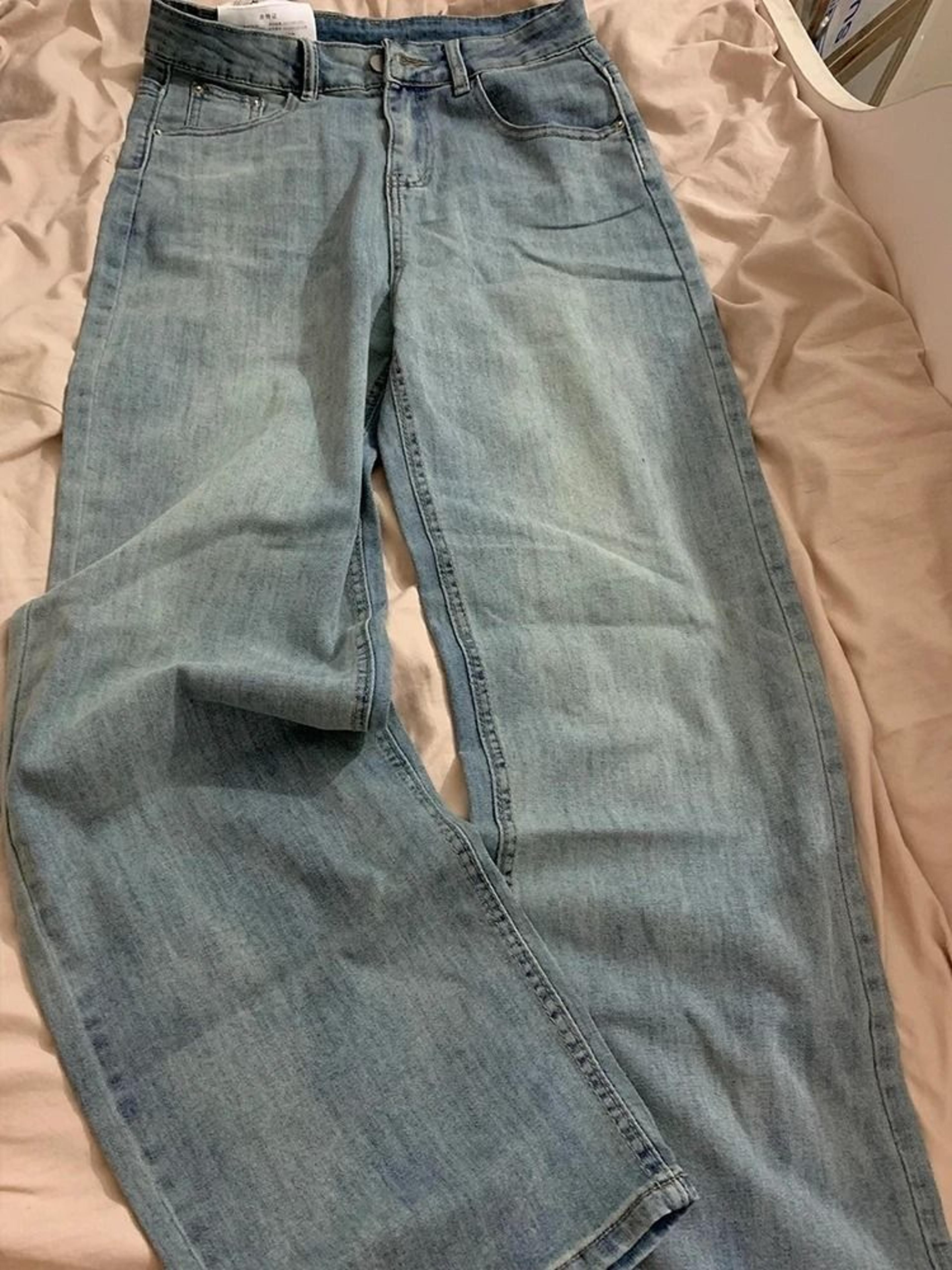 womens high waist bootcut wide leg jeans relaxed fit denim pants