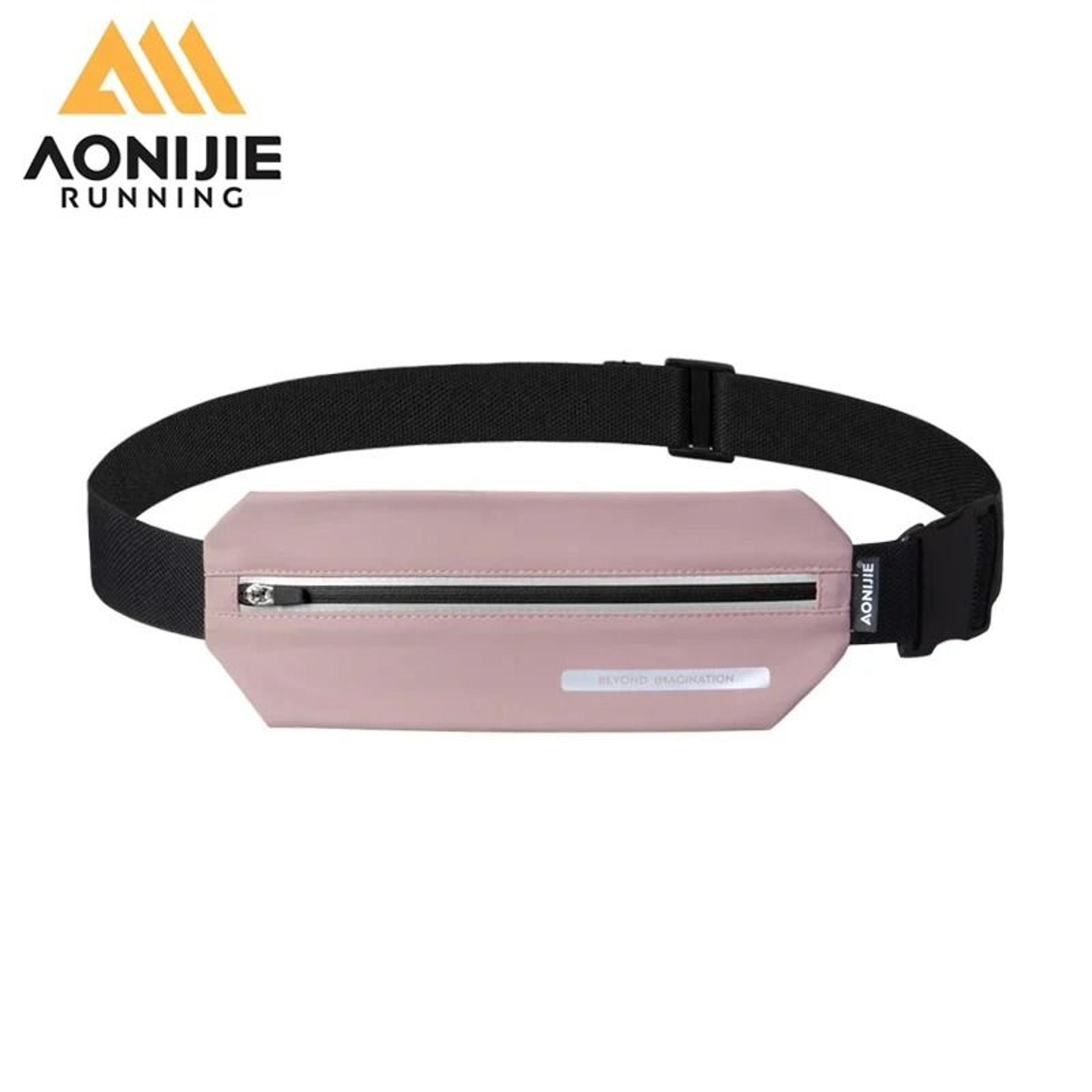 aonijie running waist pack lightweight sports waist belt bag for jogging and outdoor fitness
