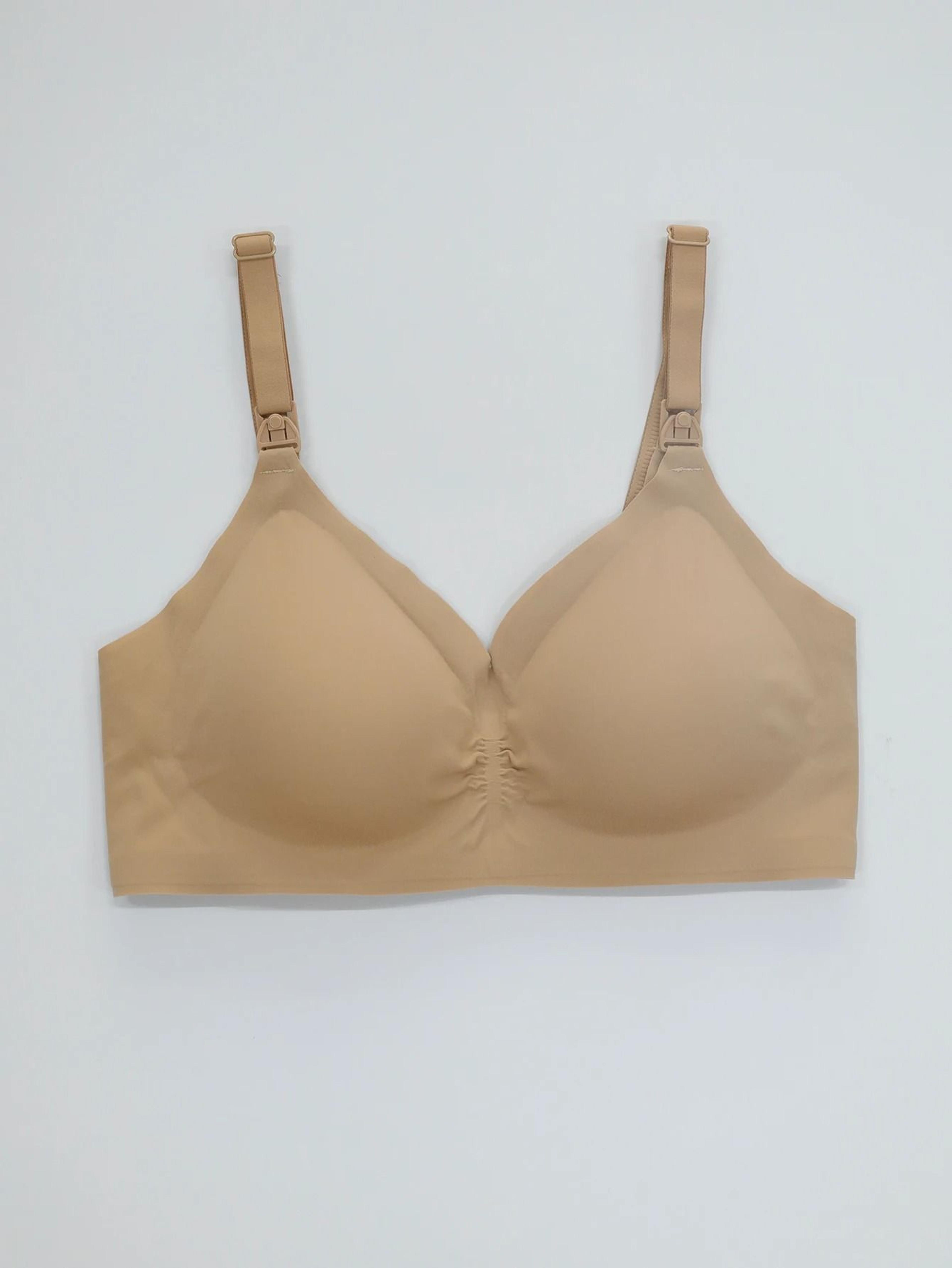 comfortable maternity nursing bra wireless support breastfeeding underwear
