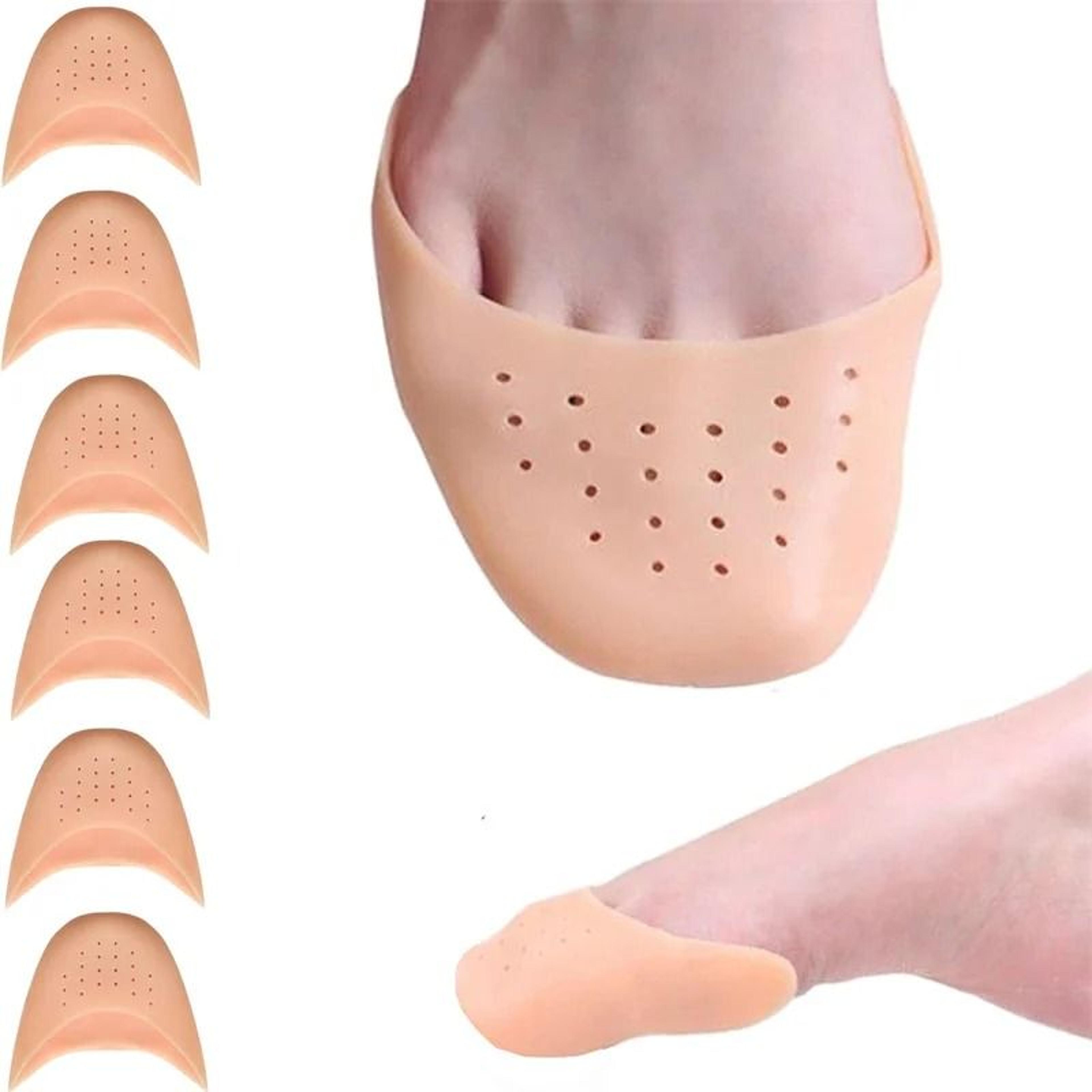 silicone toe protectors forefoot cushion pads for high heels and shoes