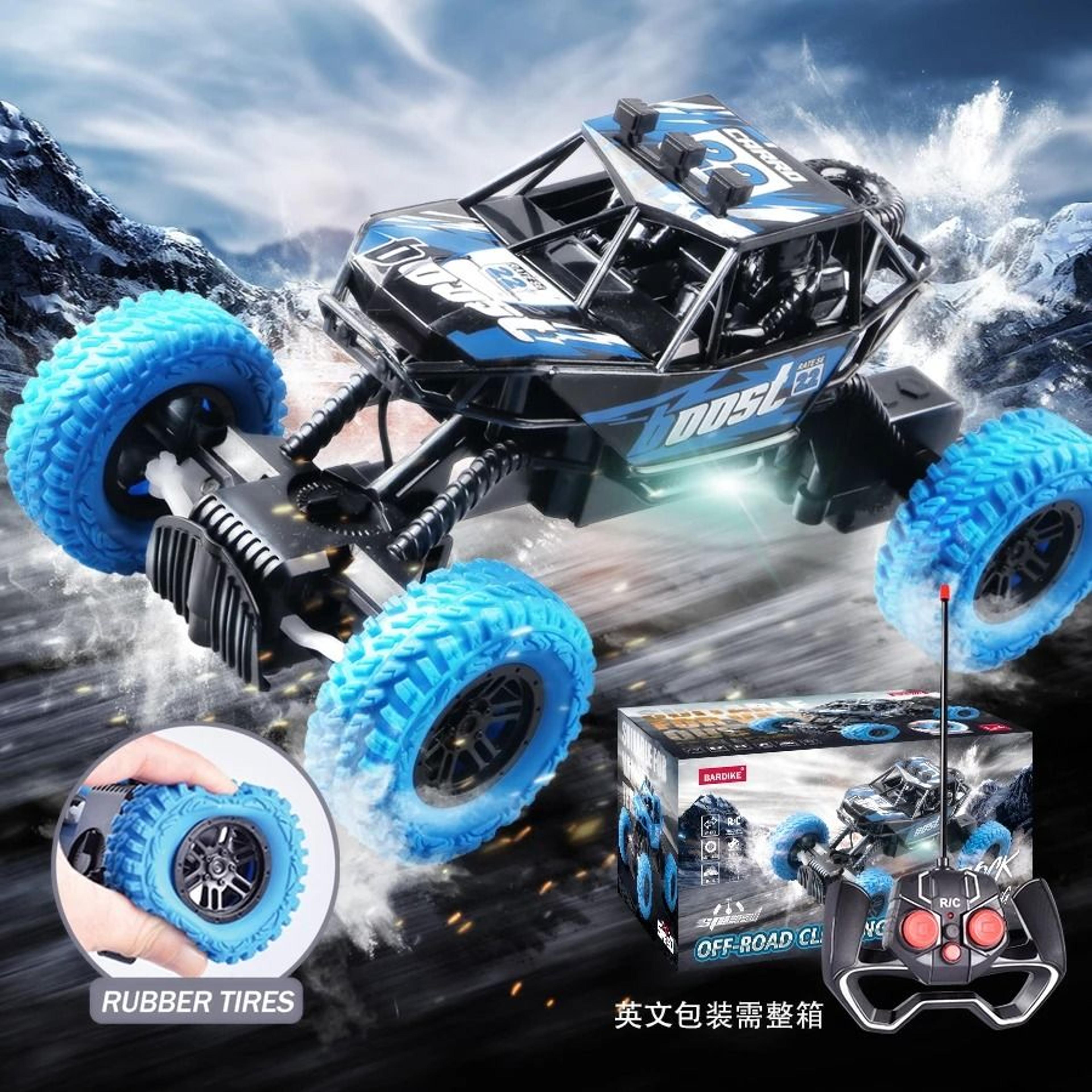 remote control car with lights off road toy car for kids racing fun