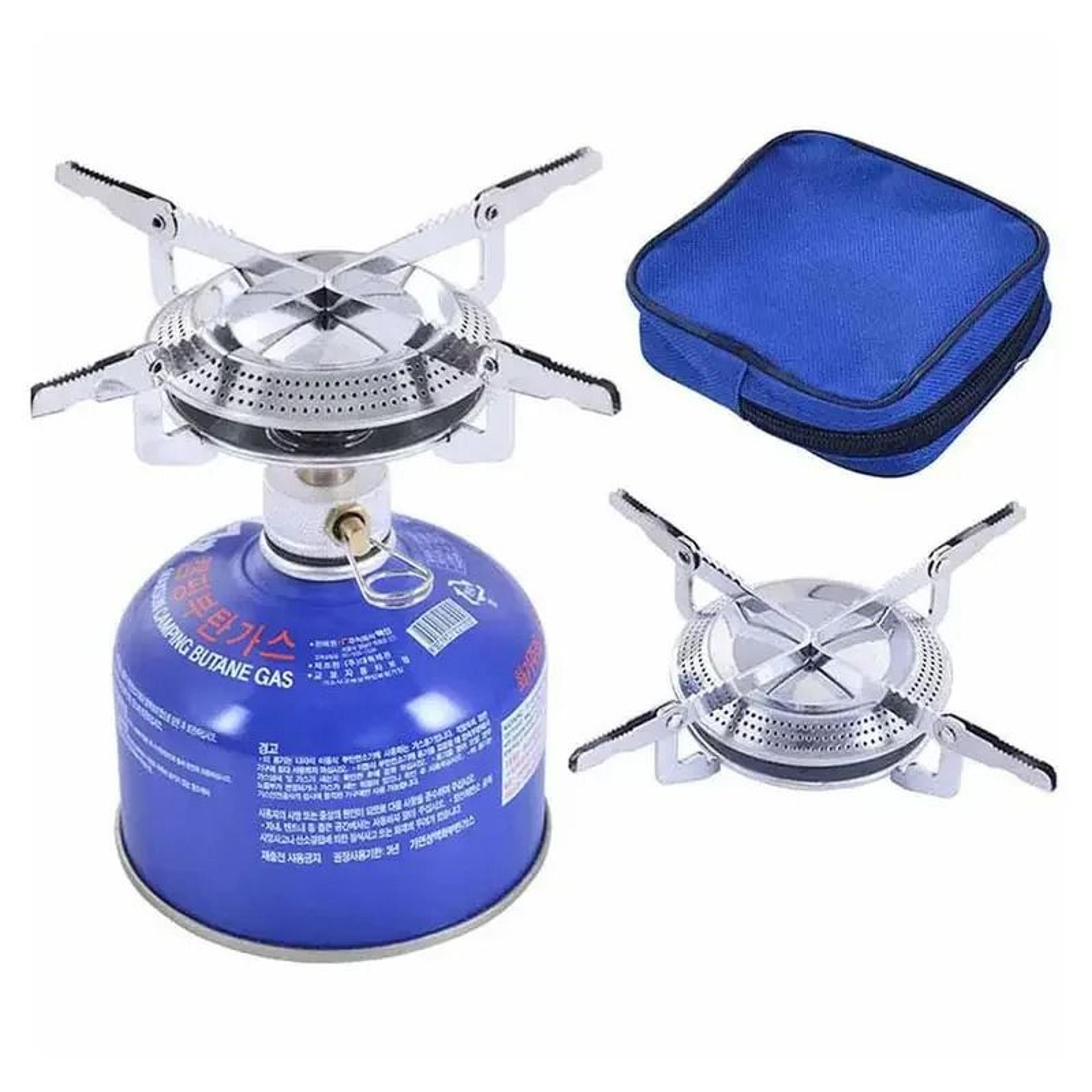 portable camping stove windproof gas backpacking stove foldable outdoor cooking stove