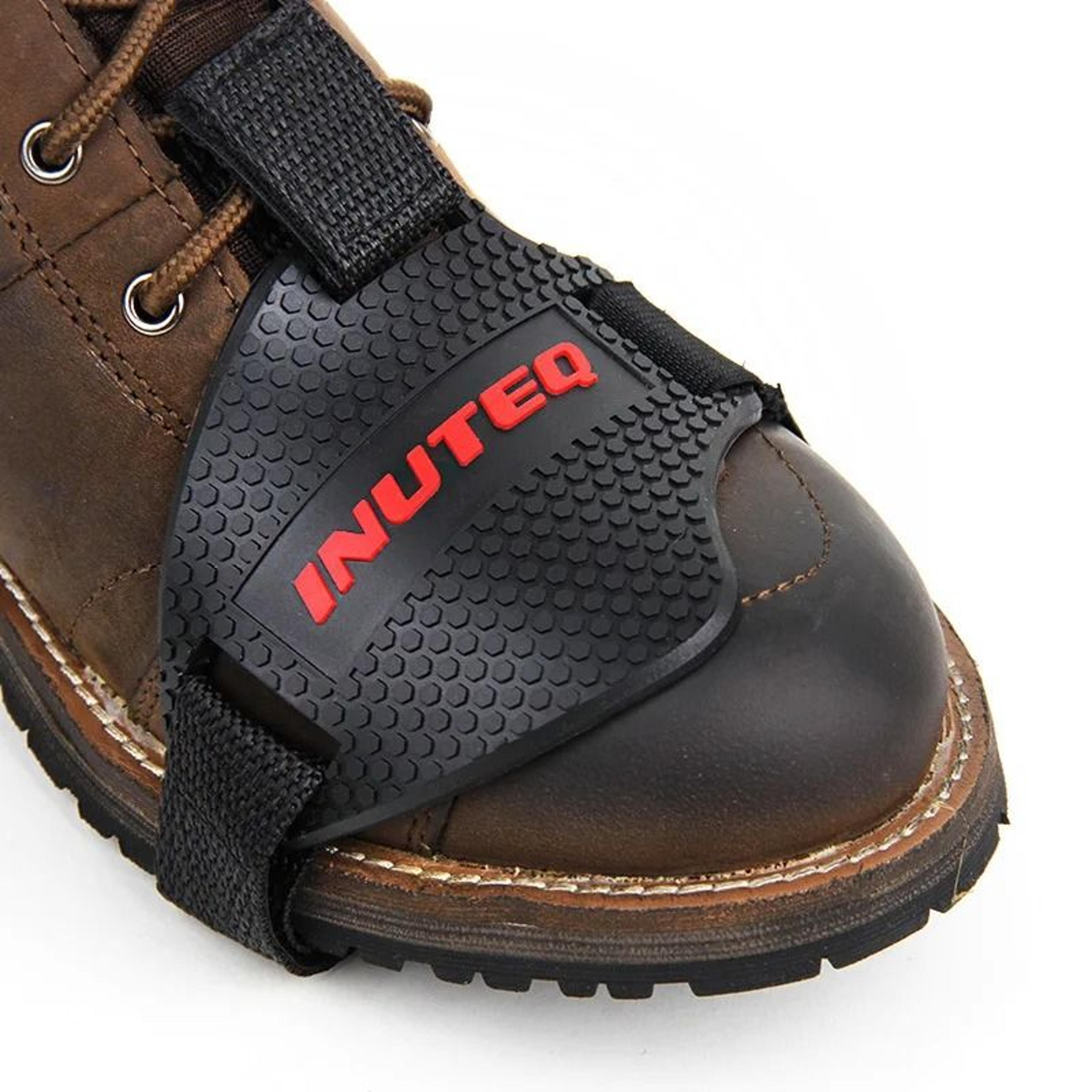 motorcycle shoe protector gear shift pad anti slip boot cover adjustable protector