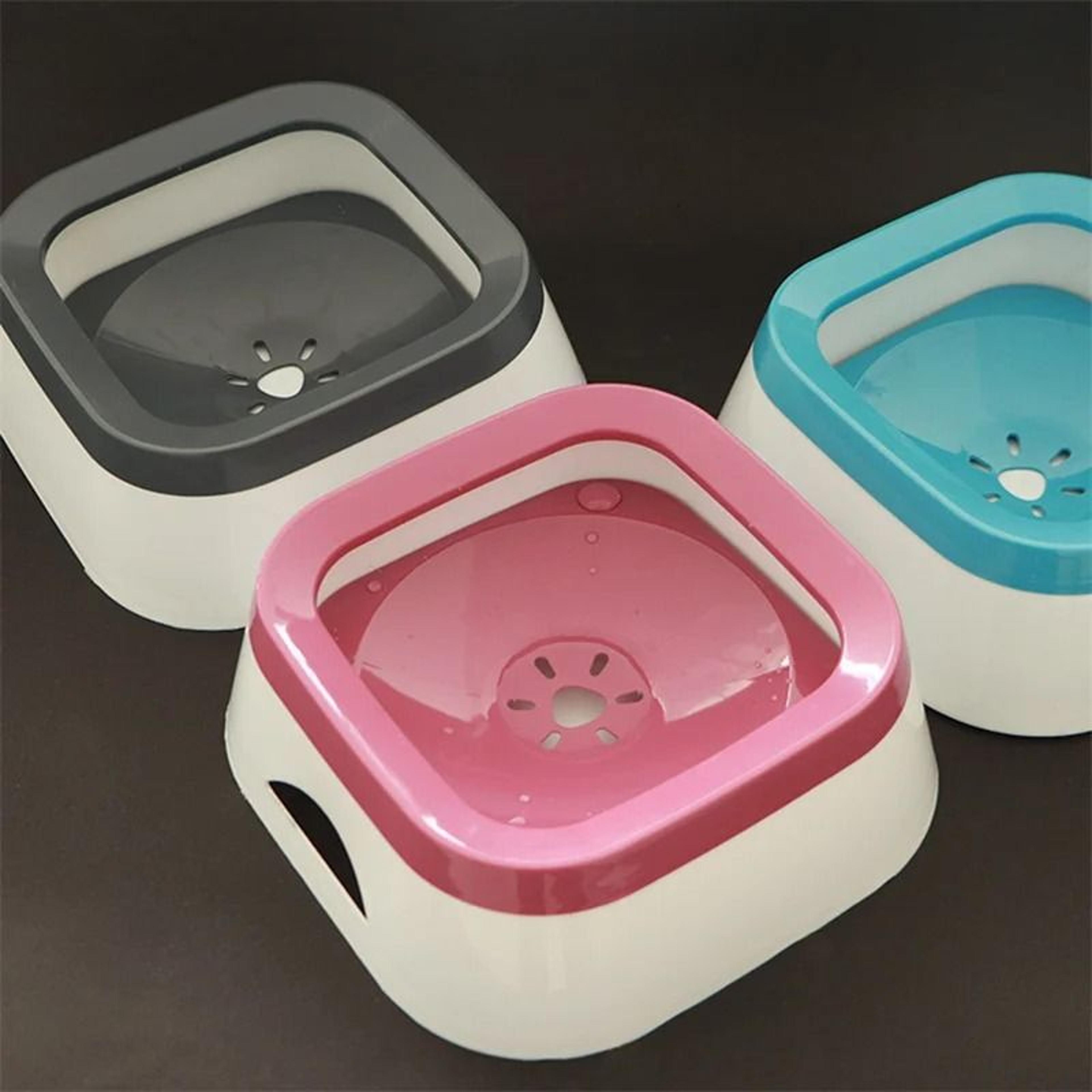 anti splash dog water bowl large capacity no spill pet waterer