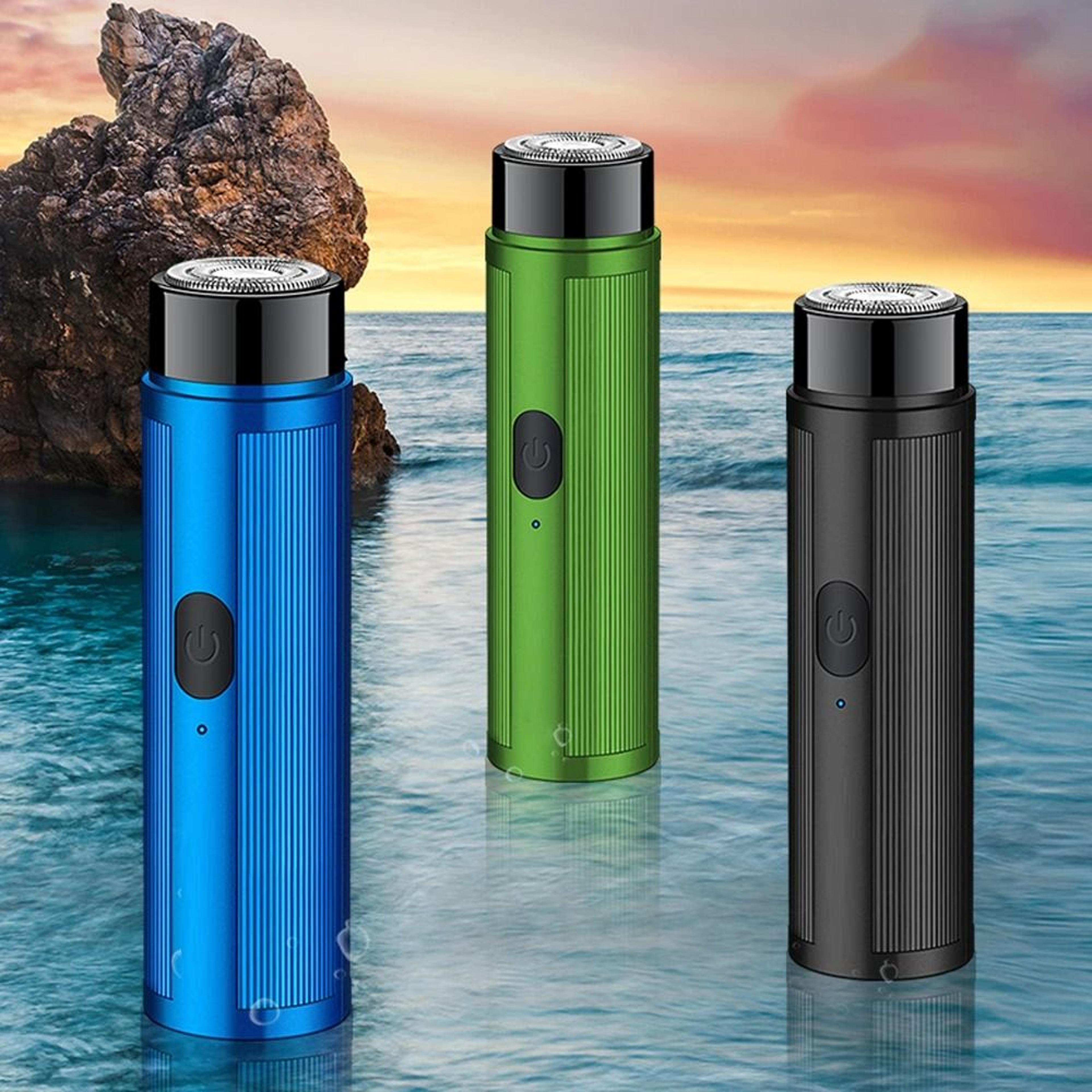 mini rechargeable electric shaver portable razor for men and women
