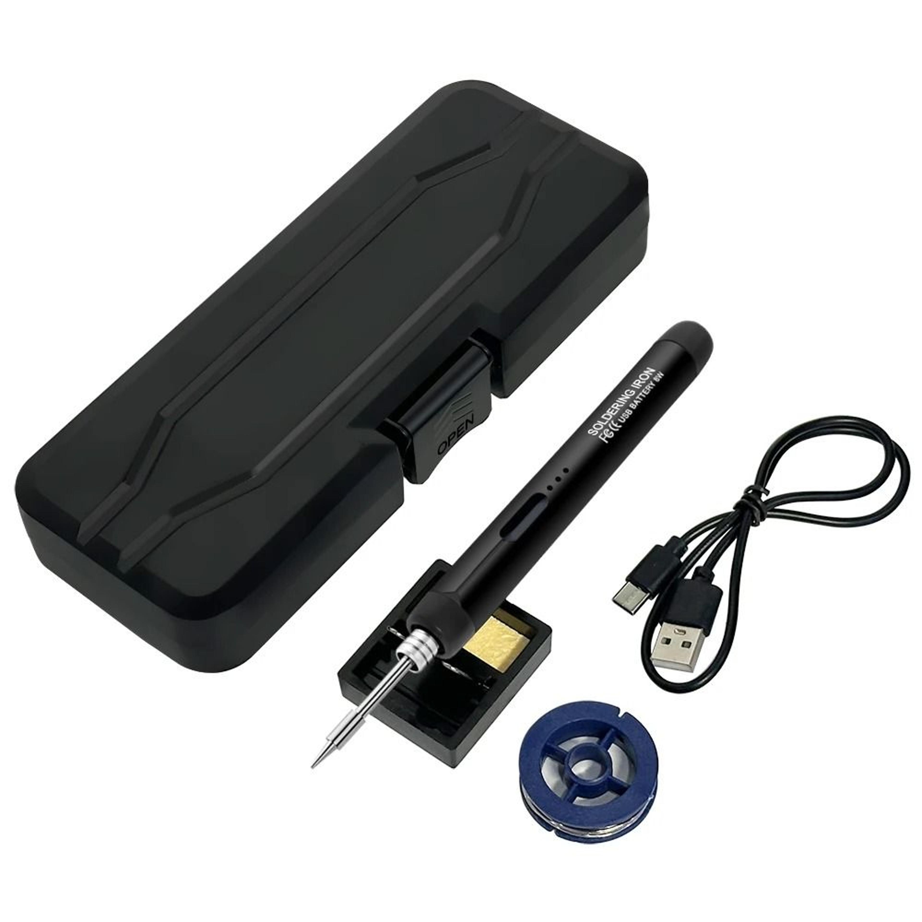 usb soldering iron portable mini type c adjustable temperature tool