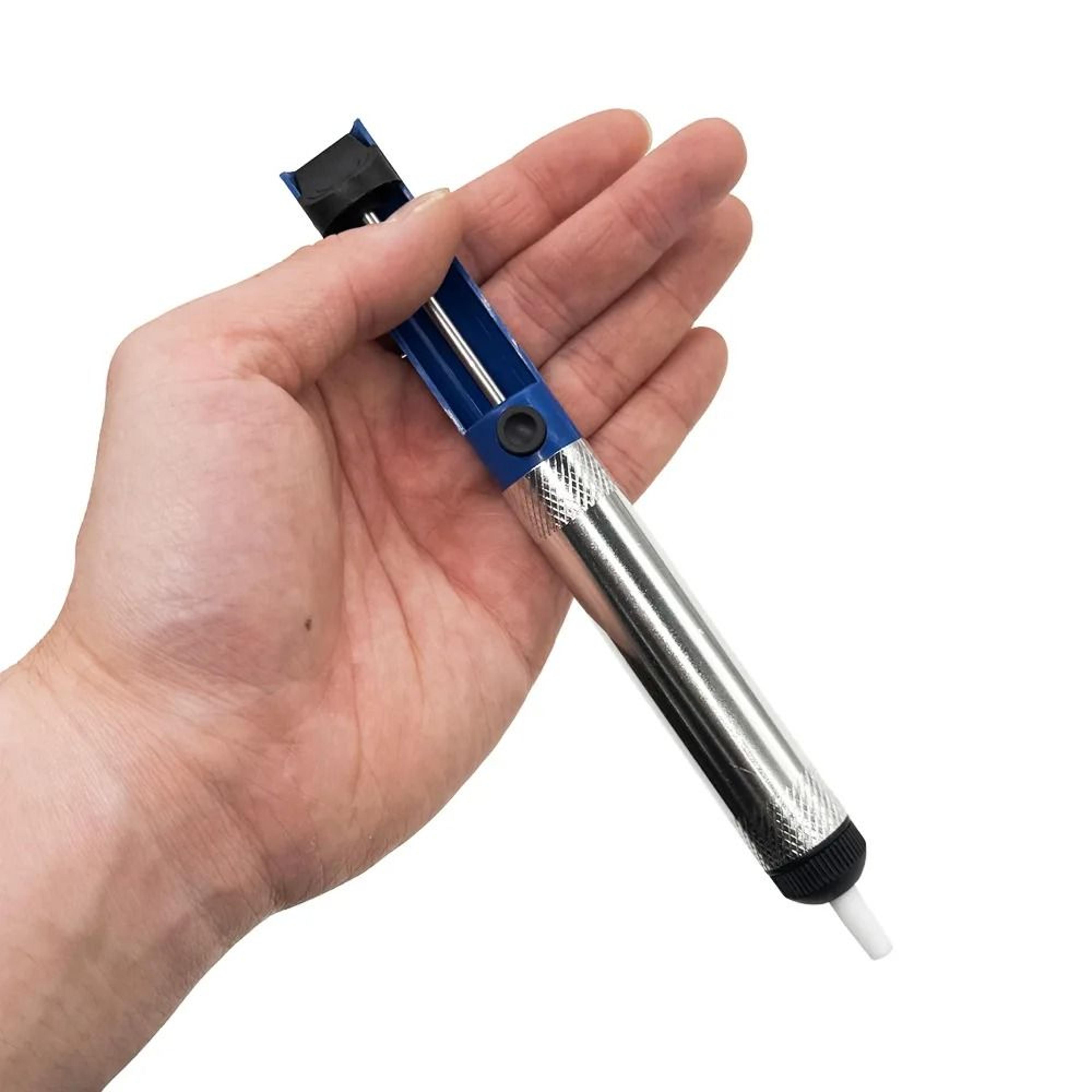 aluminum desoldering pump solder sucker vacuum solder removal tool