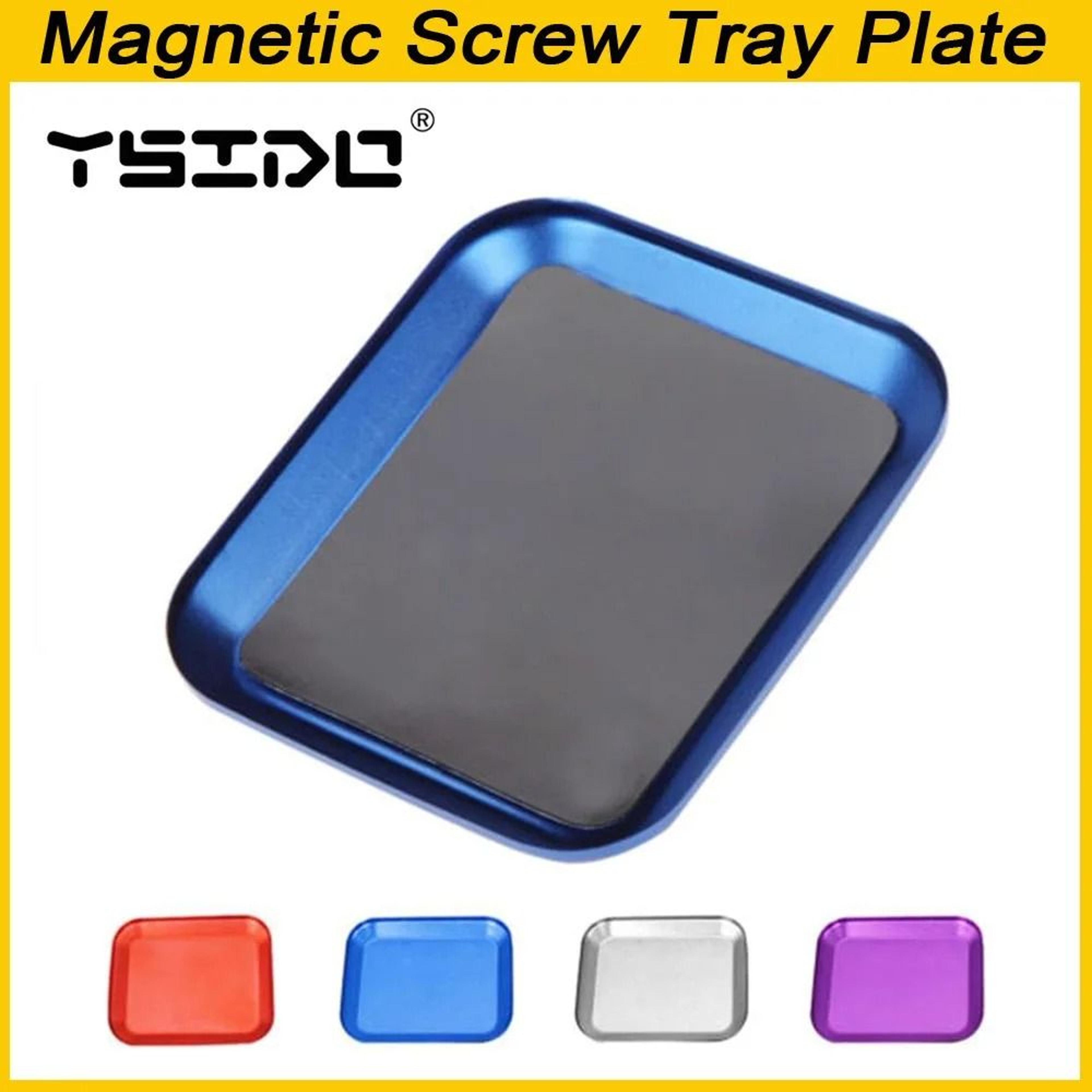 aluminum magnetic screw tray rc repair parts holder organizer plate