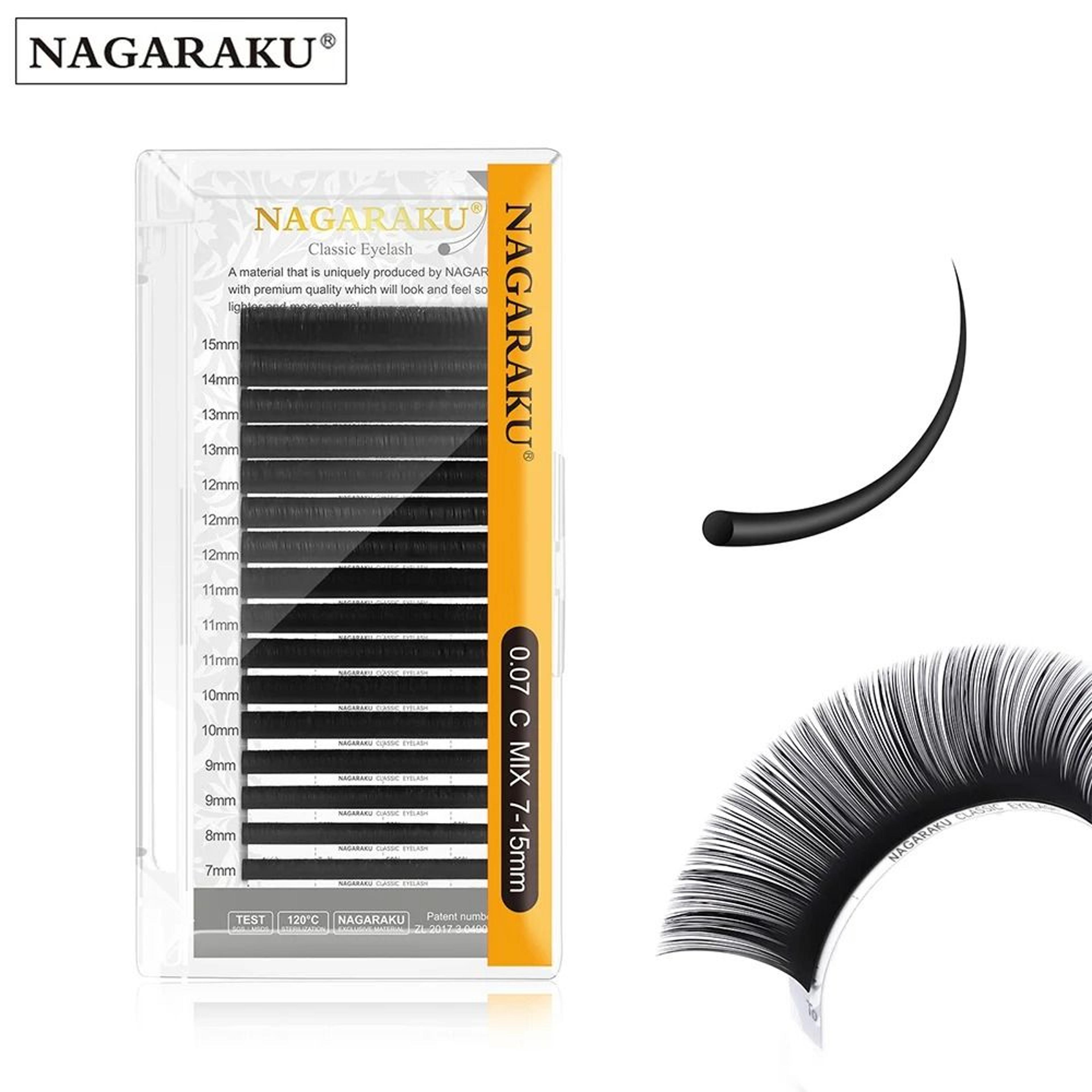 premium faux mink eyelash extensions set natural individual lash extensions 16 rows