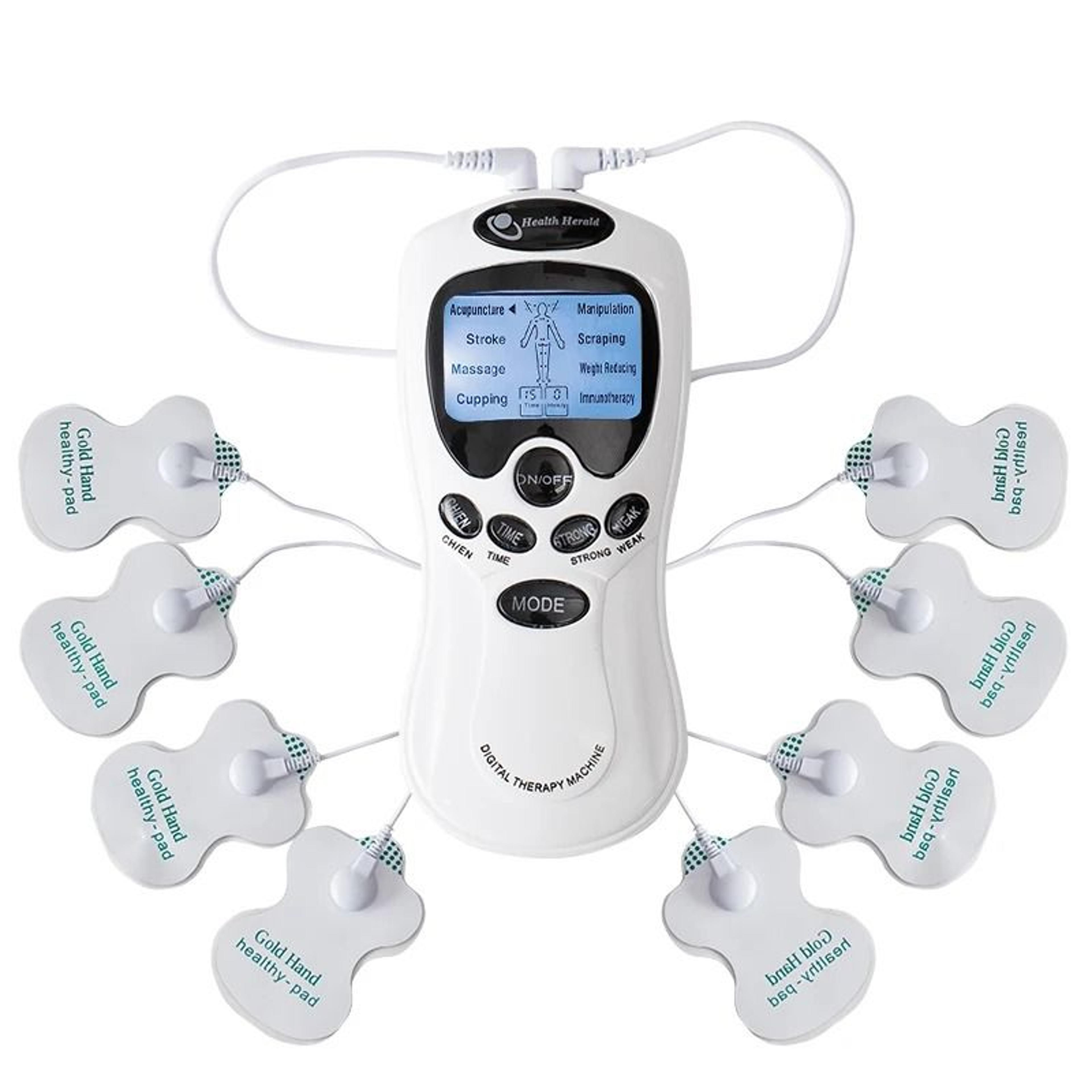 pulserelief ems muscle stimulator tens unit electric massager for full body