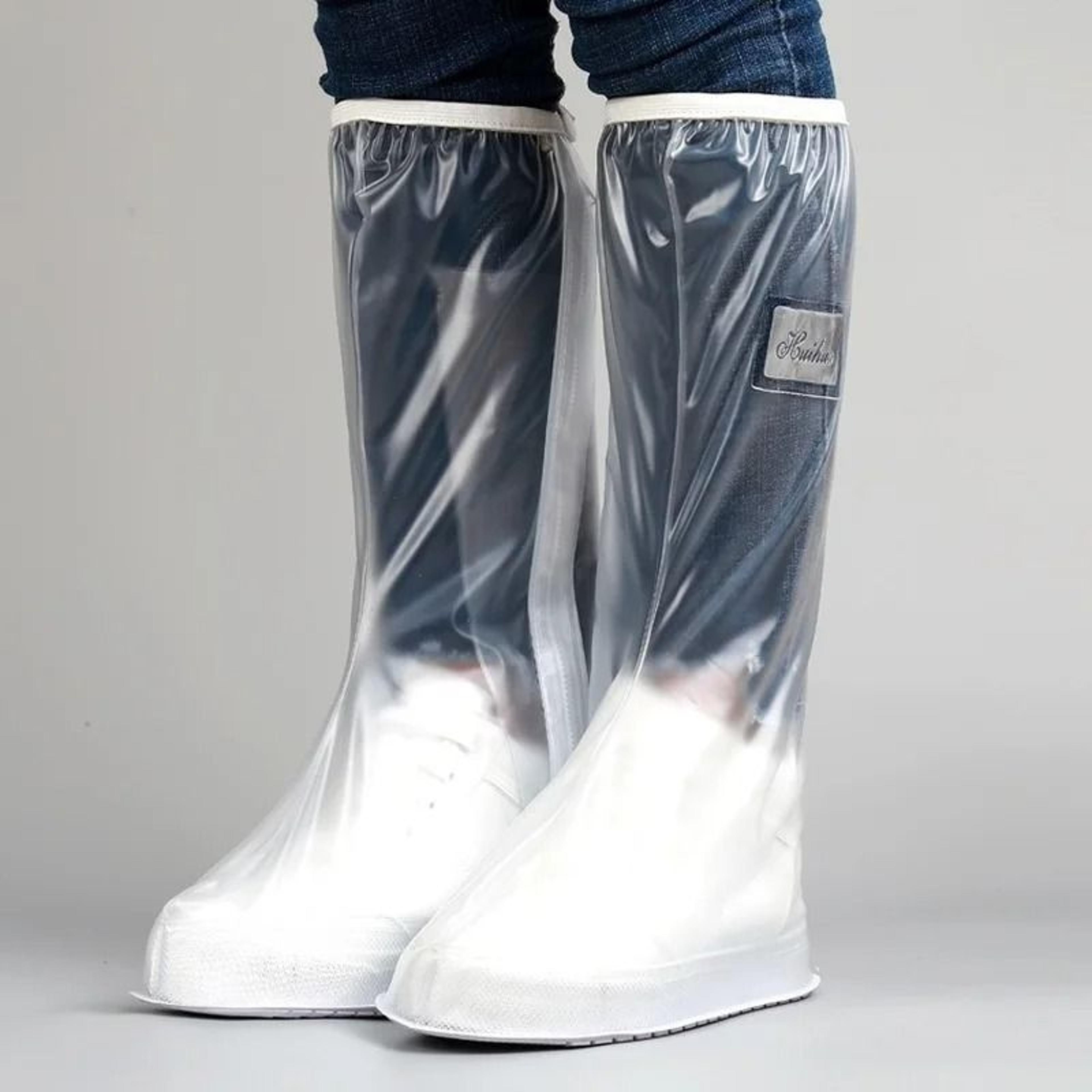 stormguard waterproof shoe covers high tube non slip rain shoe protectors