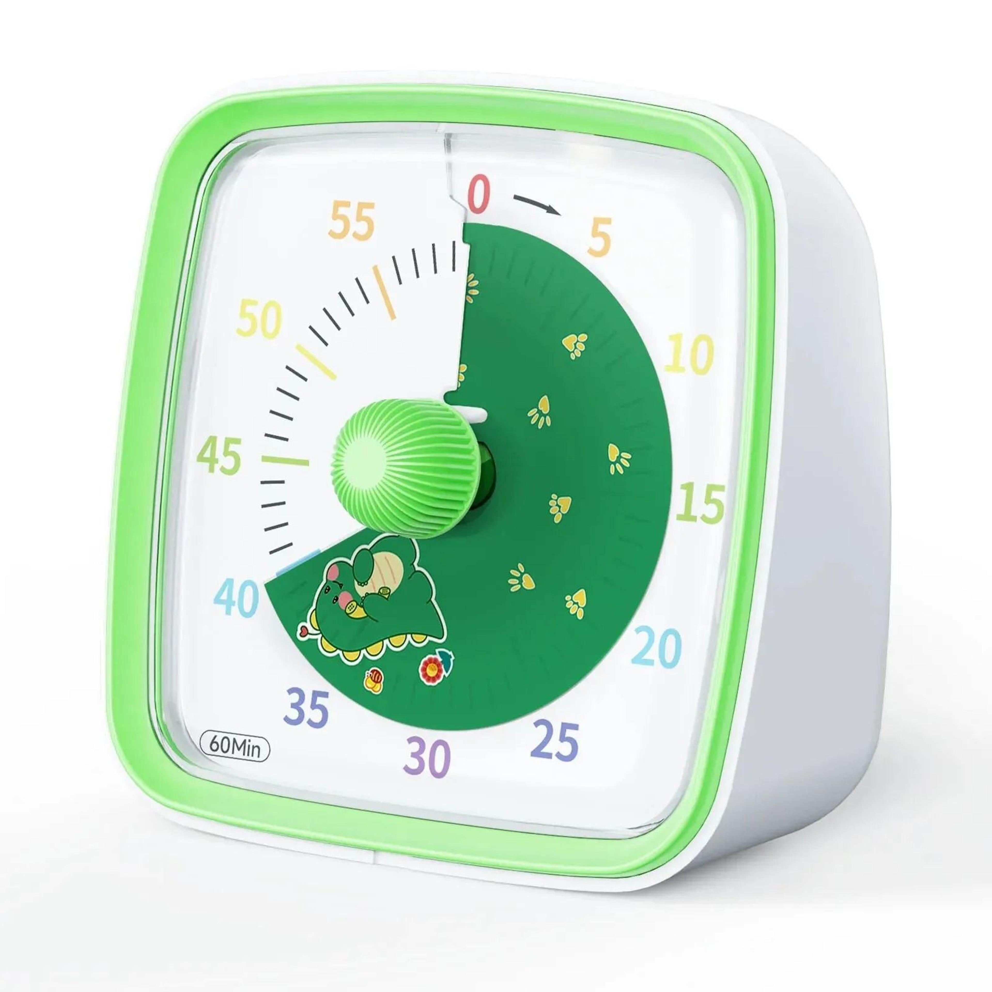 visual countdown timer with night light silent classroom timer for kids and adults