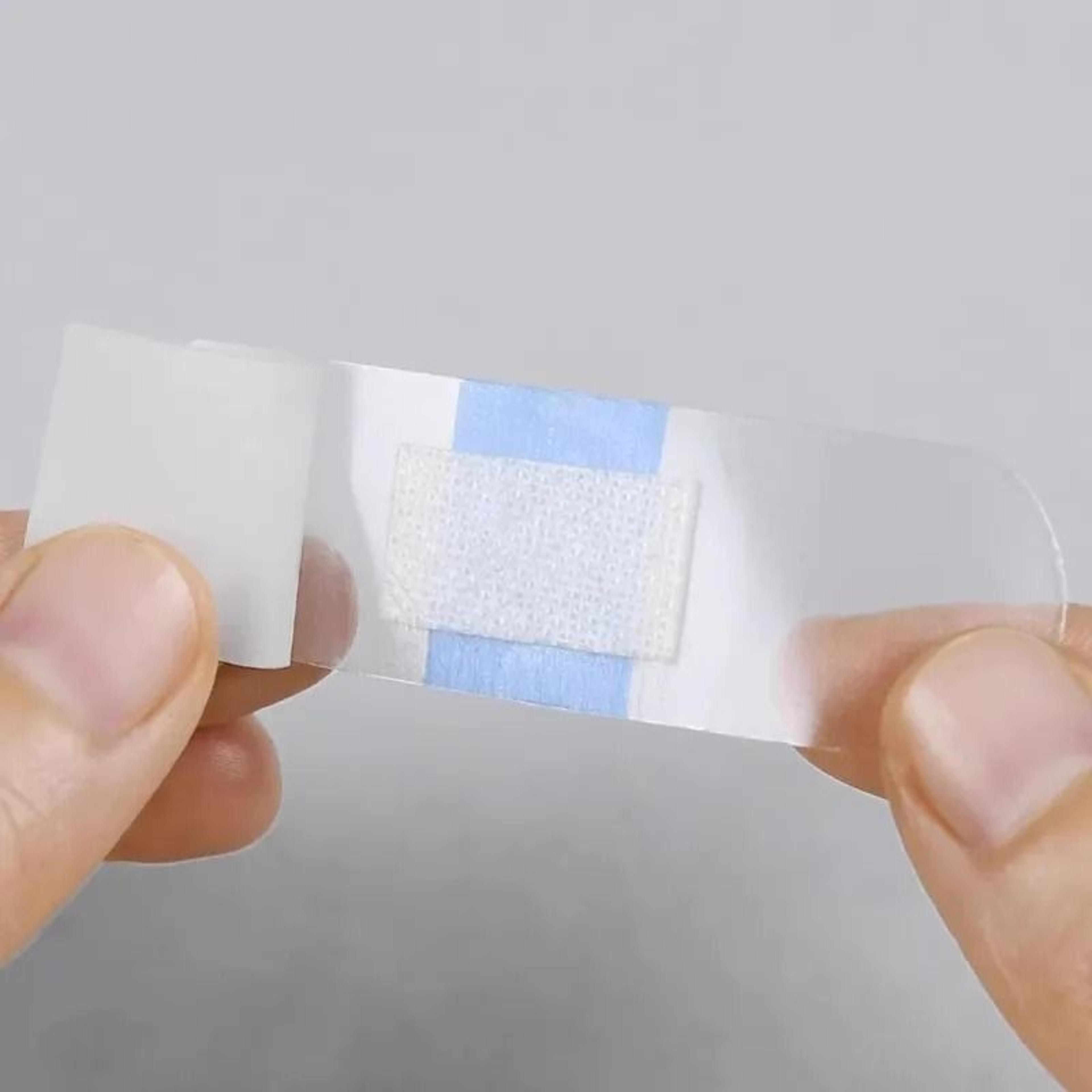 waterproof transparent bandages breathable invisible adhesive band aid pack