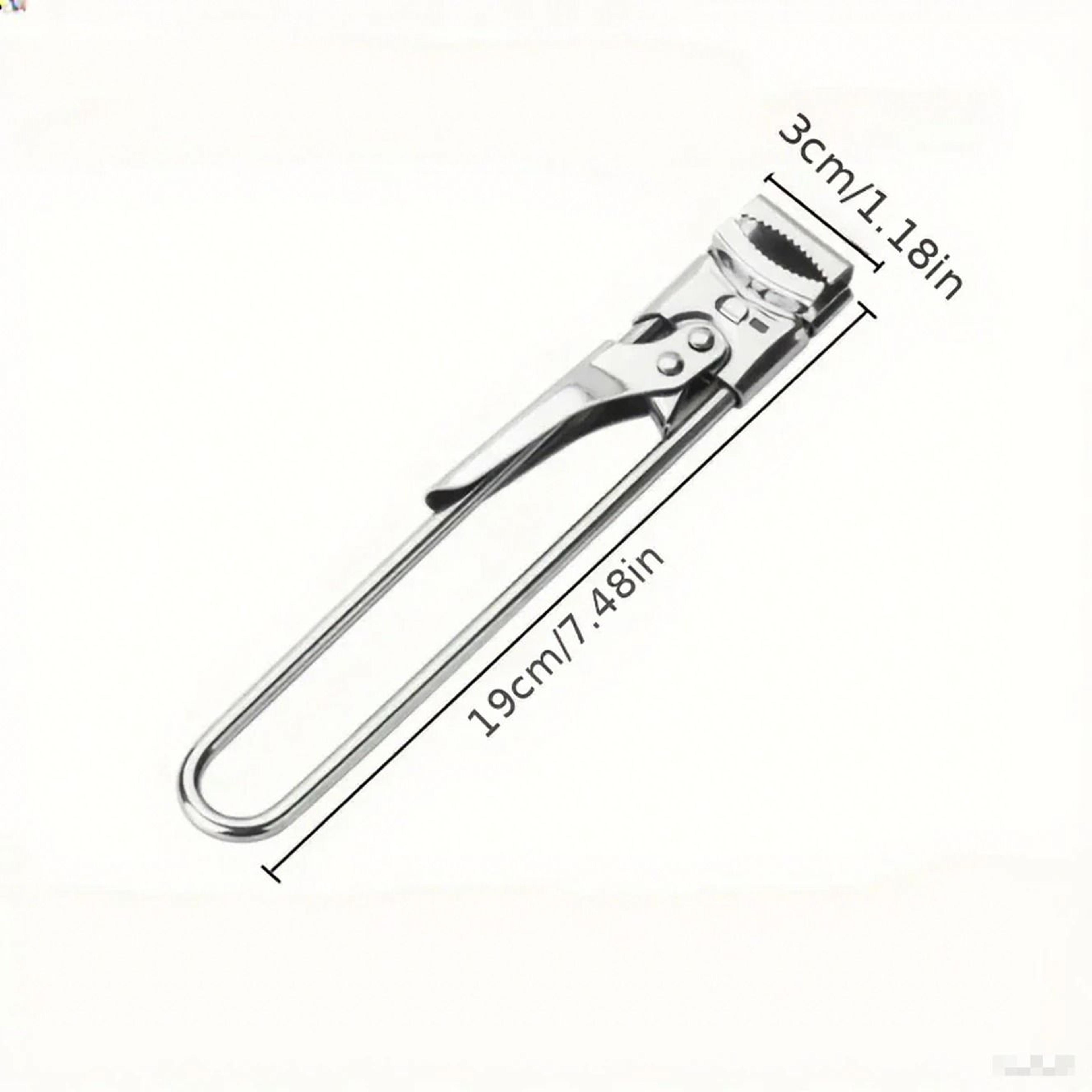 adjustable stainless steel jar opener multi function bottle and can opener tool