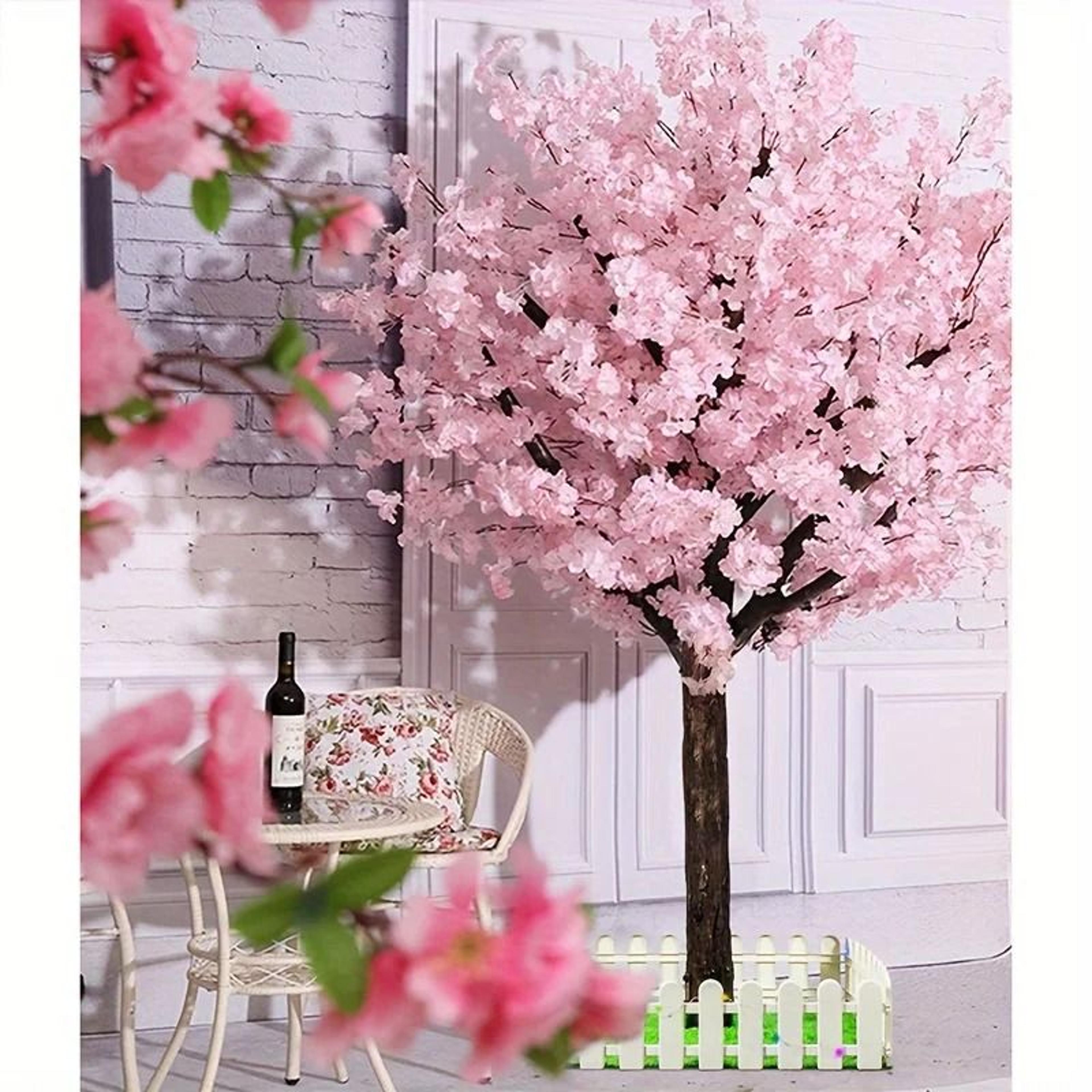 artificial cherry blossom tree pink faux cherry tree decor for weddings and home