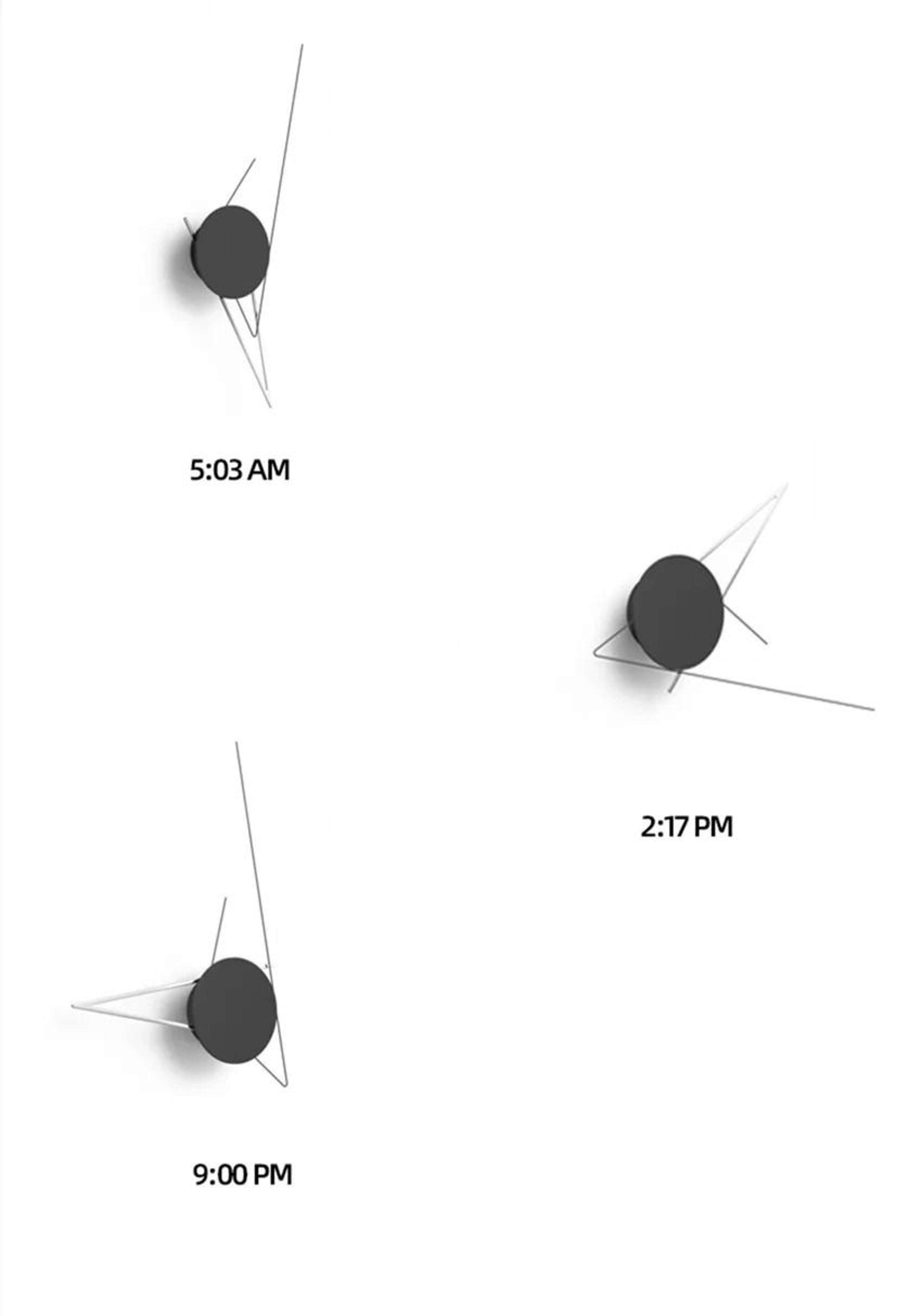 diy wall clock modern minimalist silent large wall clock decor