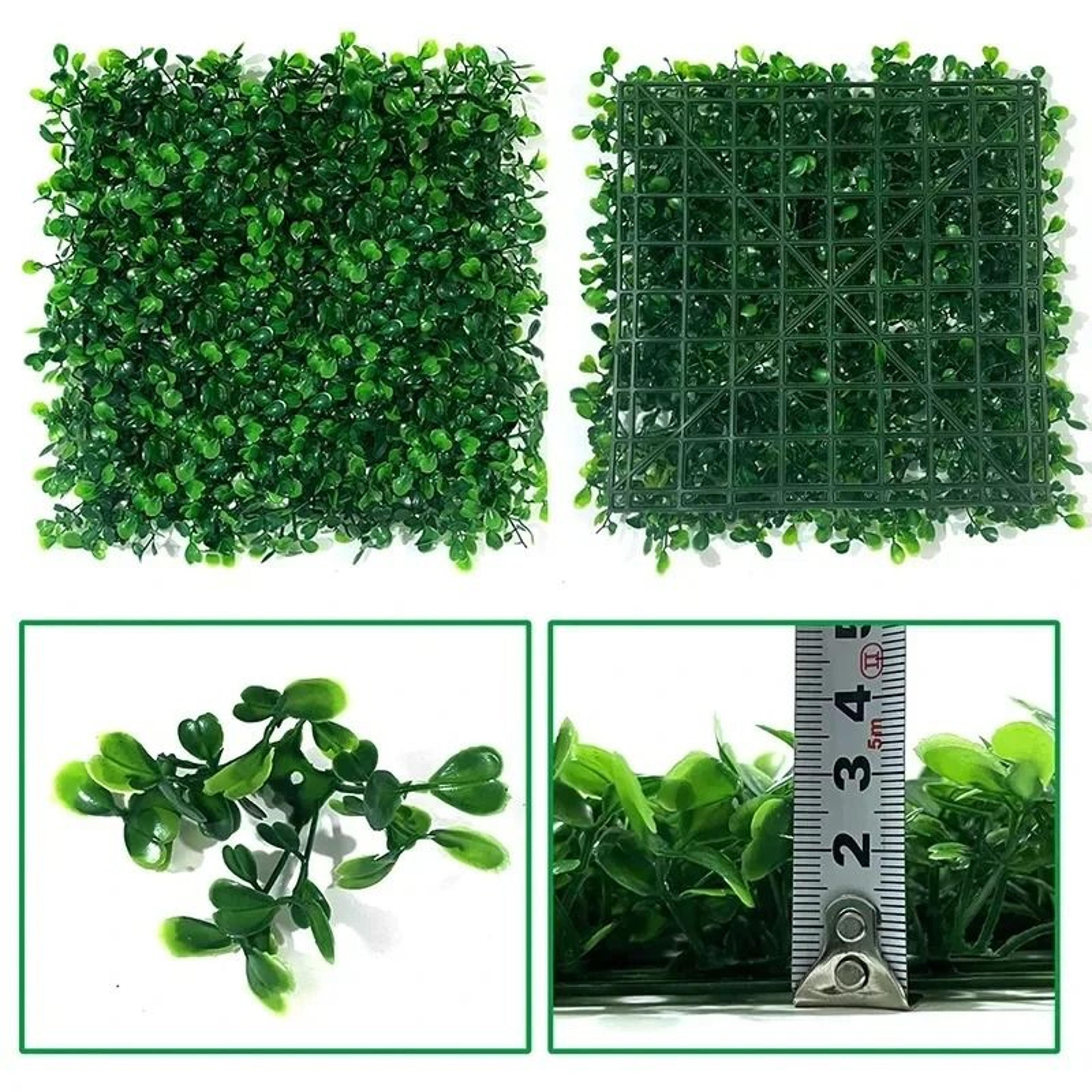 artificial boxwood hedge wall panels for privacy fence and green wall decor