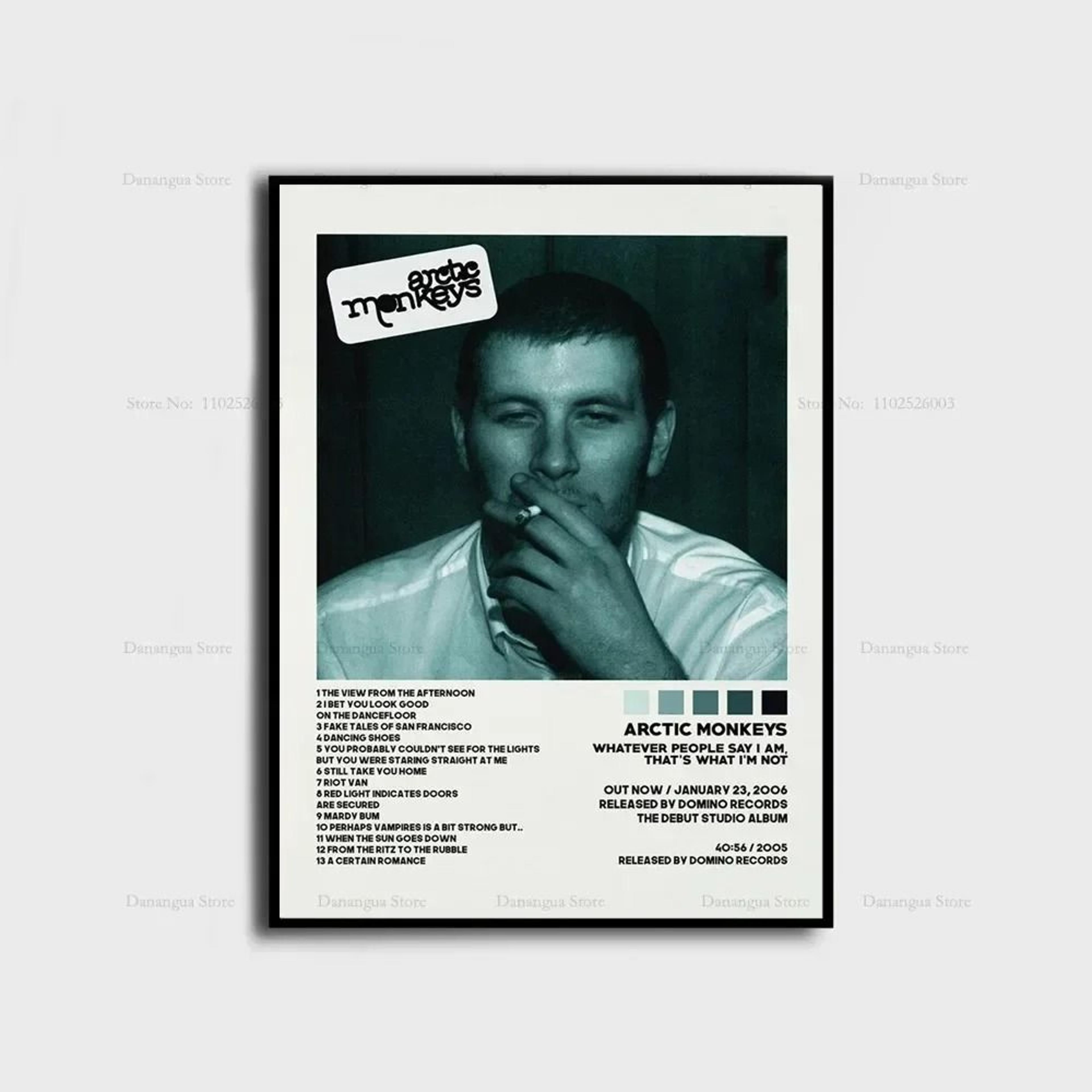 arctic monkeys album cover poster canvas music wall art print