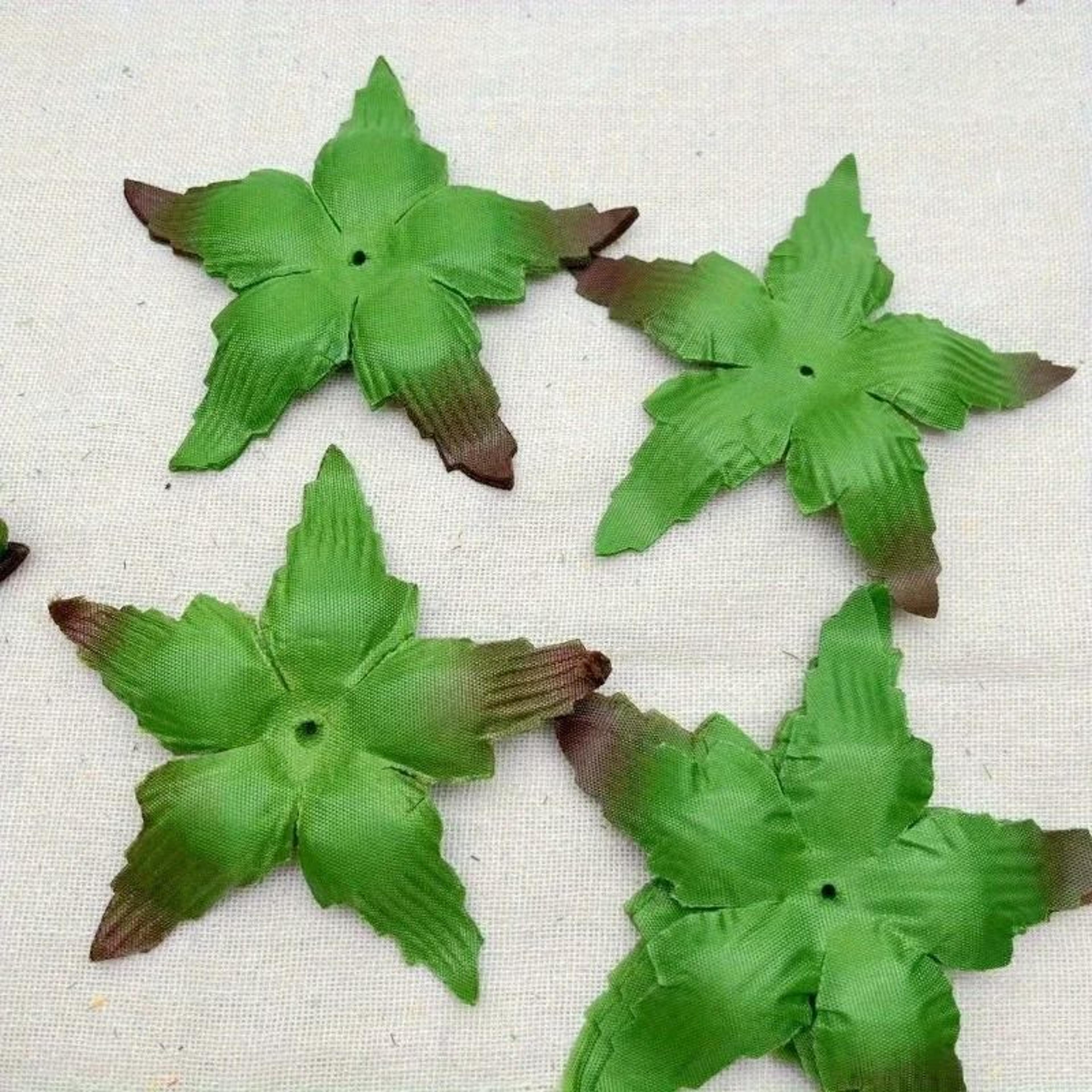 artificial rose leaf decoration diy bouquet accessories realistic rose bouquet supplies