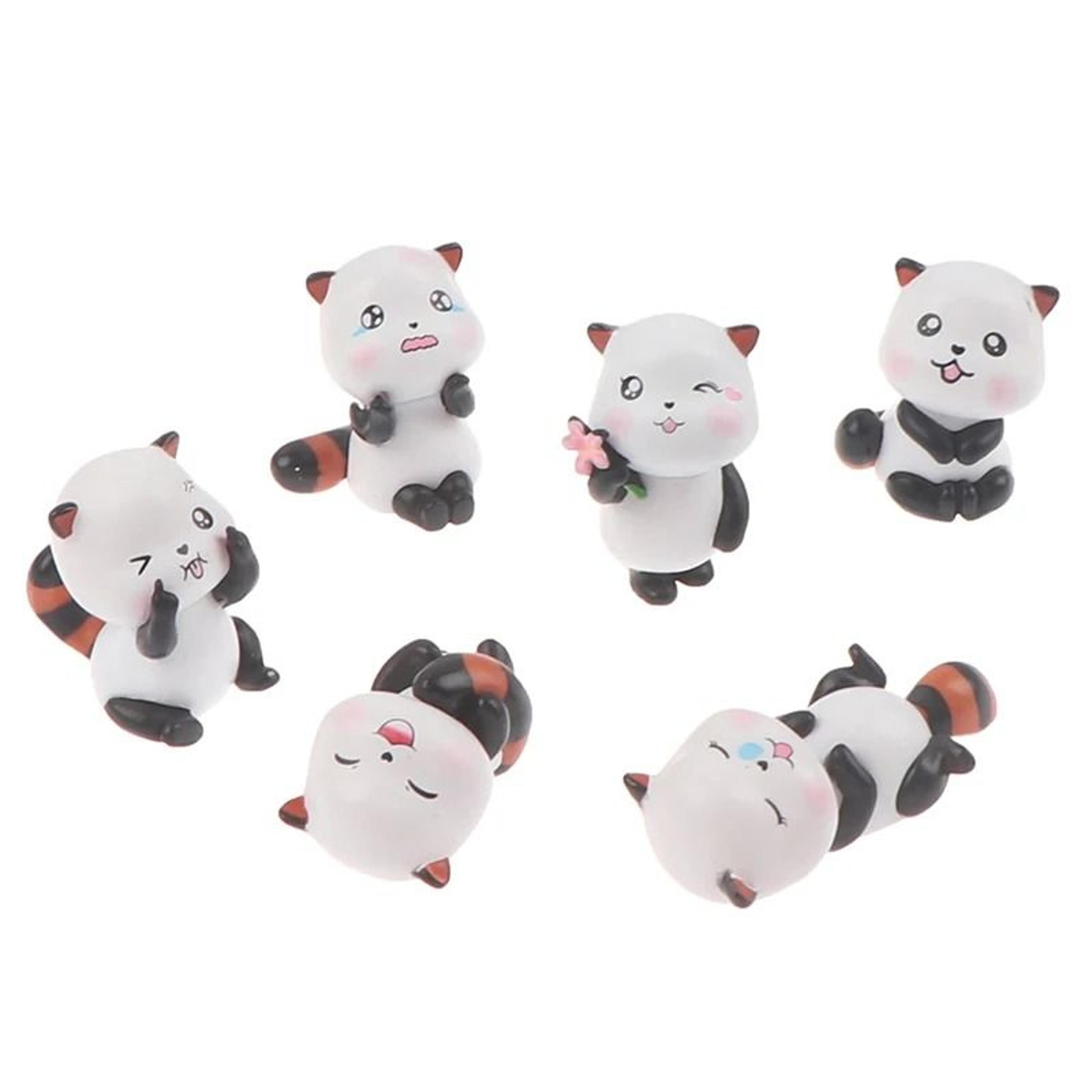 mini animal figurines cute fairy garden decorations for bonsai diy miniature landscape