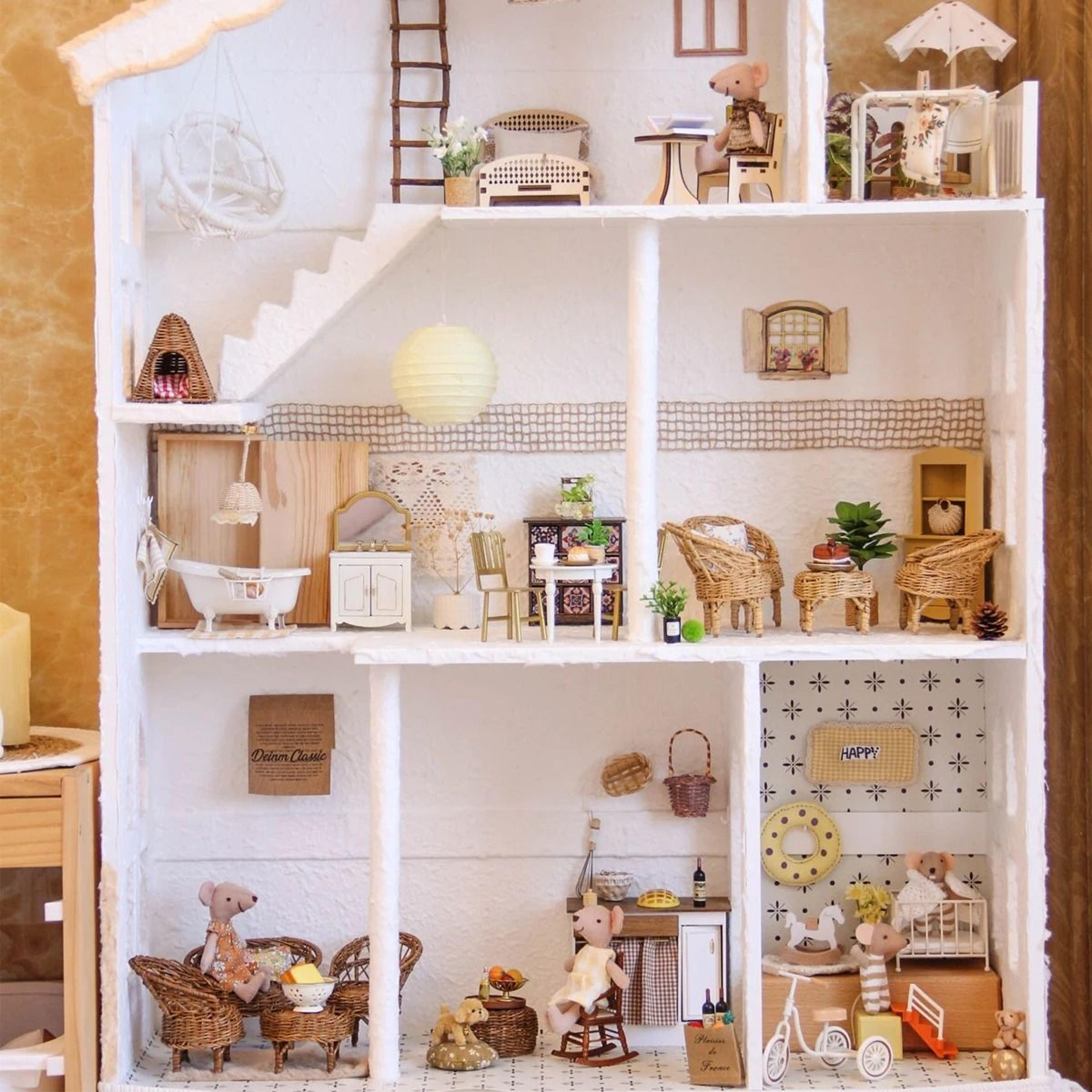 miniature dollhouse furniture 1 12 scale mini house decoration set