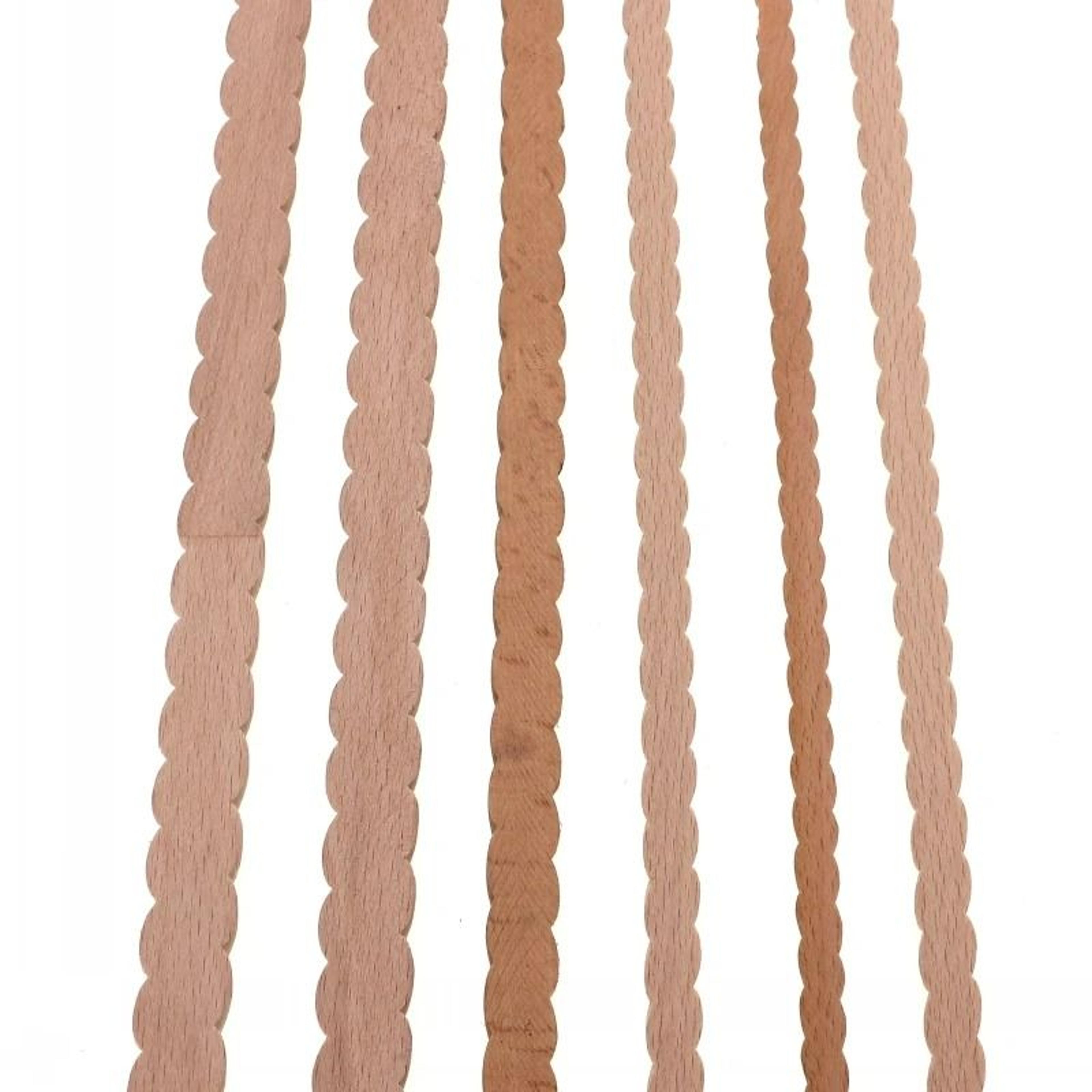 decorative wood carved applique twist design furniture and door trim
