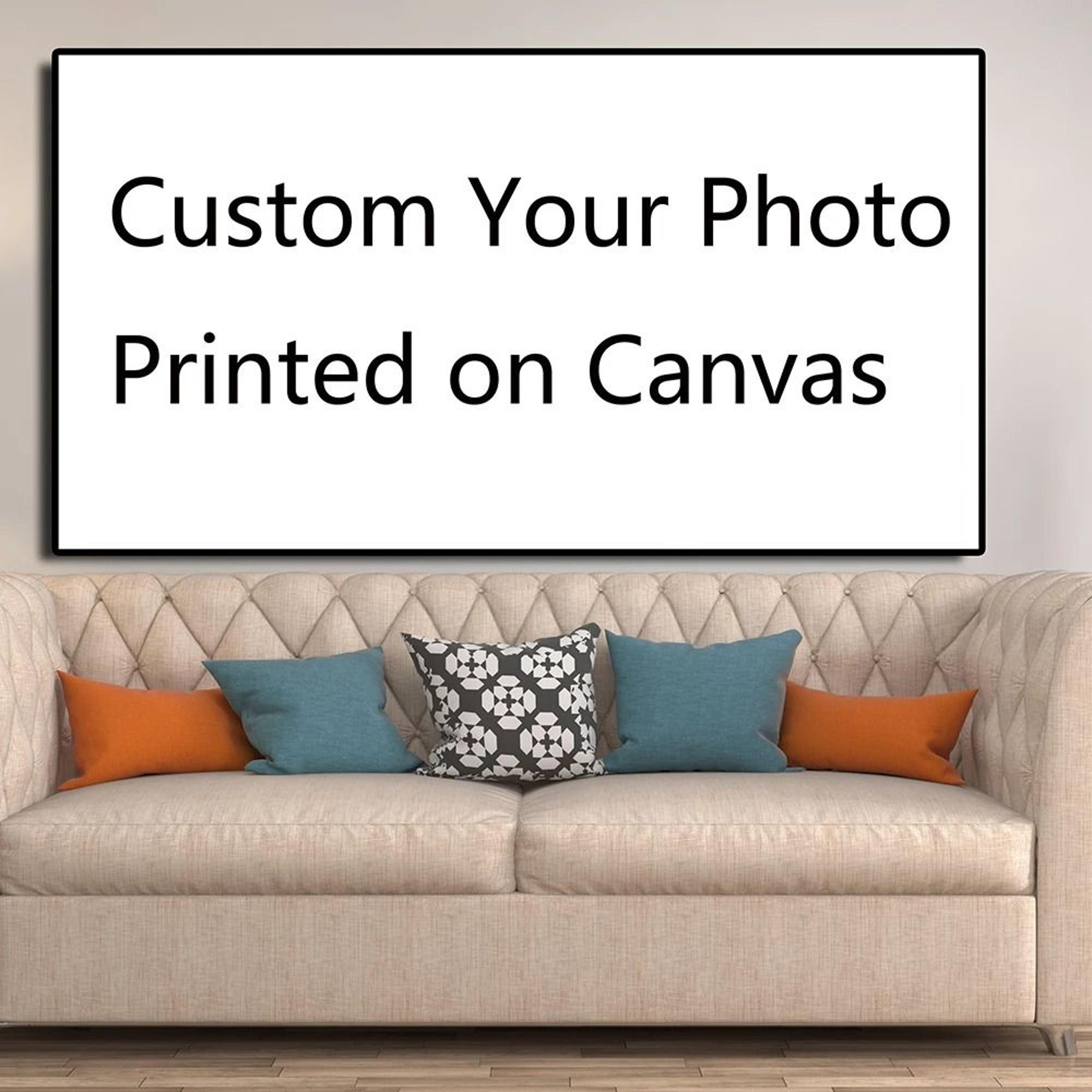 custom canvas print personalized photo wall art home decor
