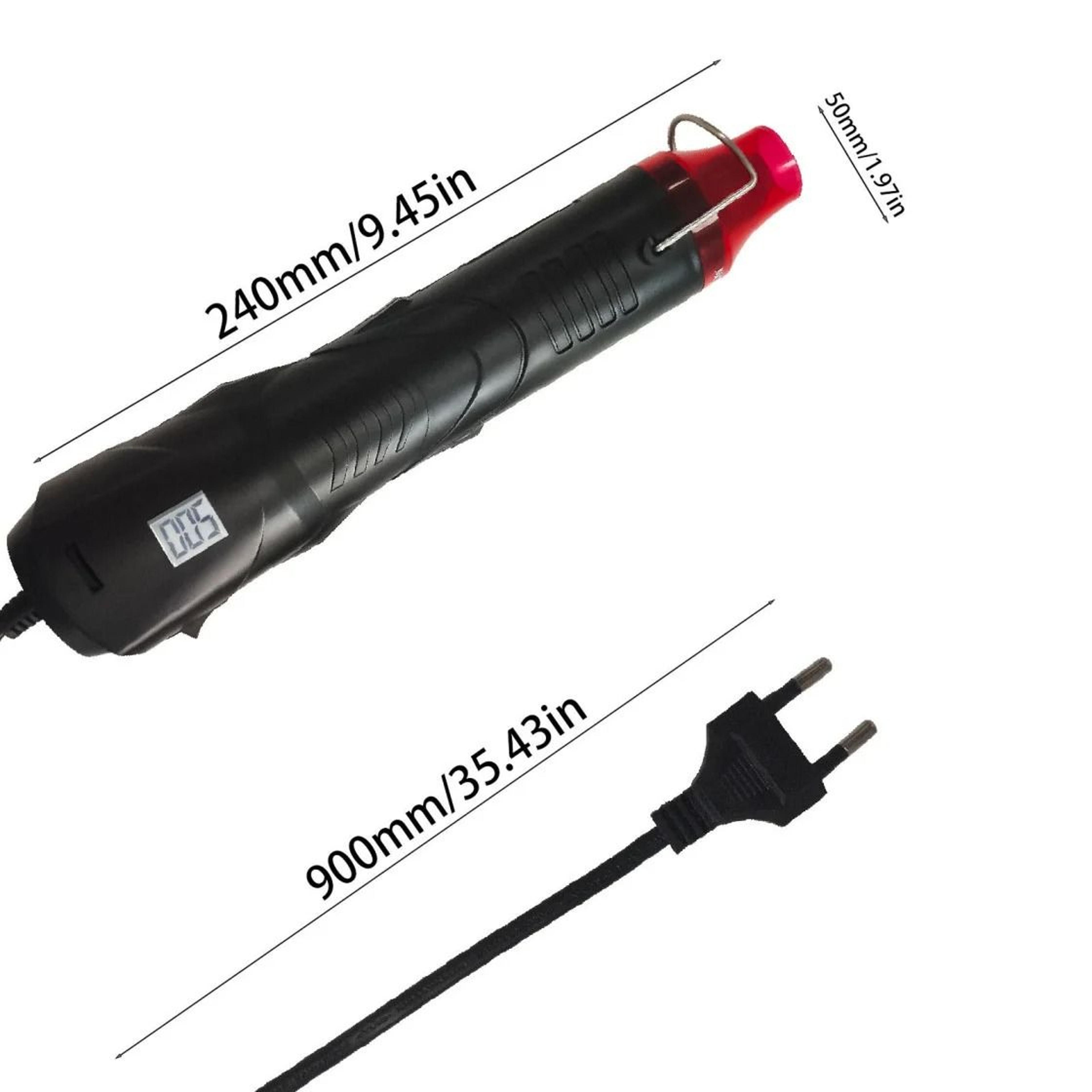 heatpro 300w mini heat gun handheld hot air tool for diy crafts