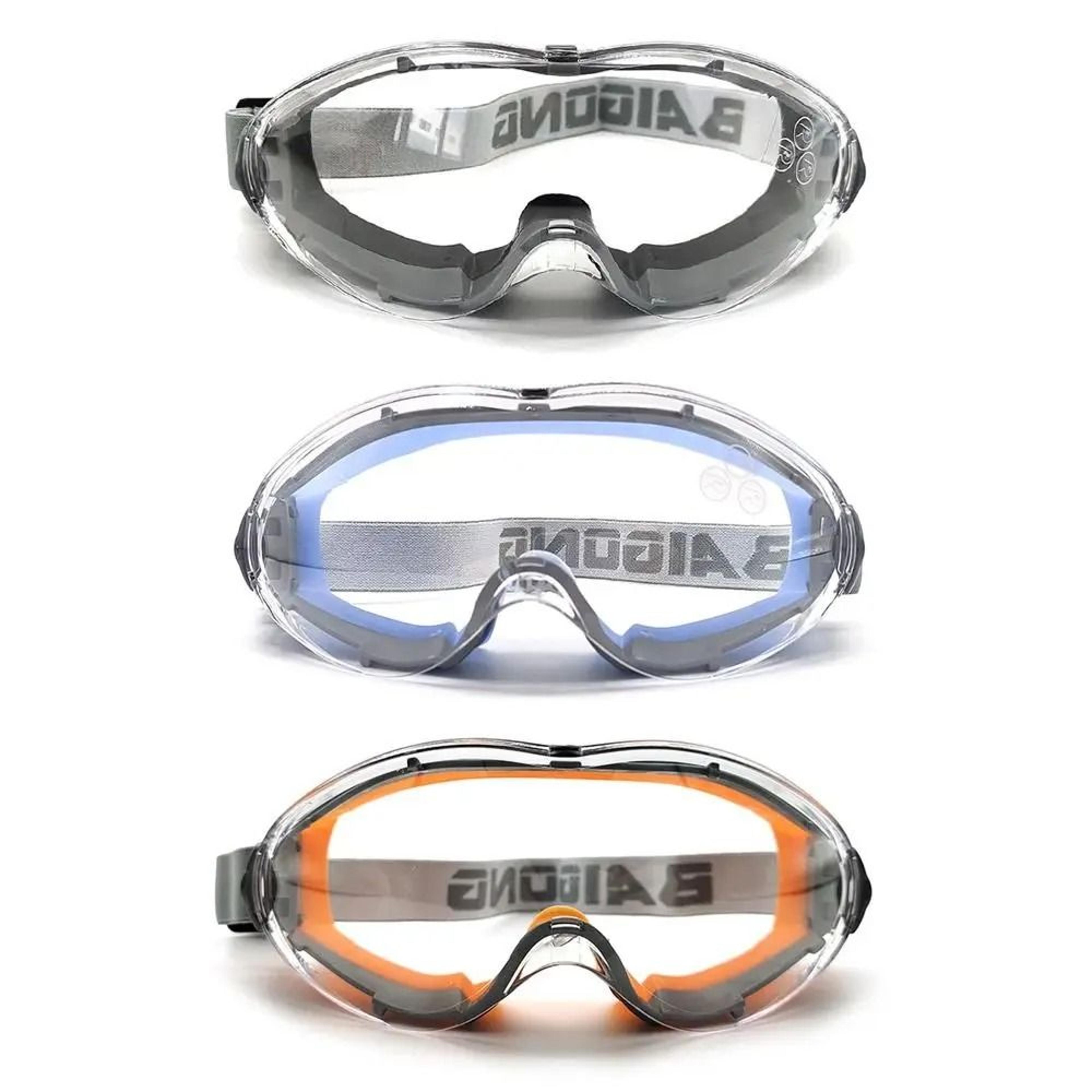 anti fog safety goggles clear lens protective eyewear over glasses industrial use