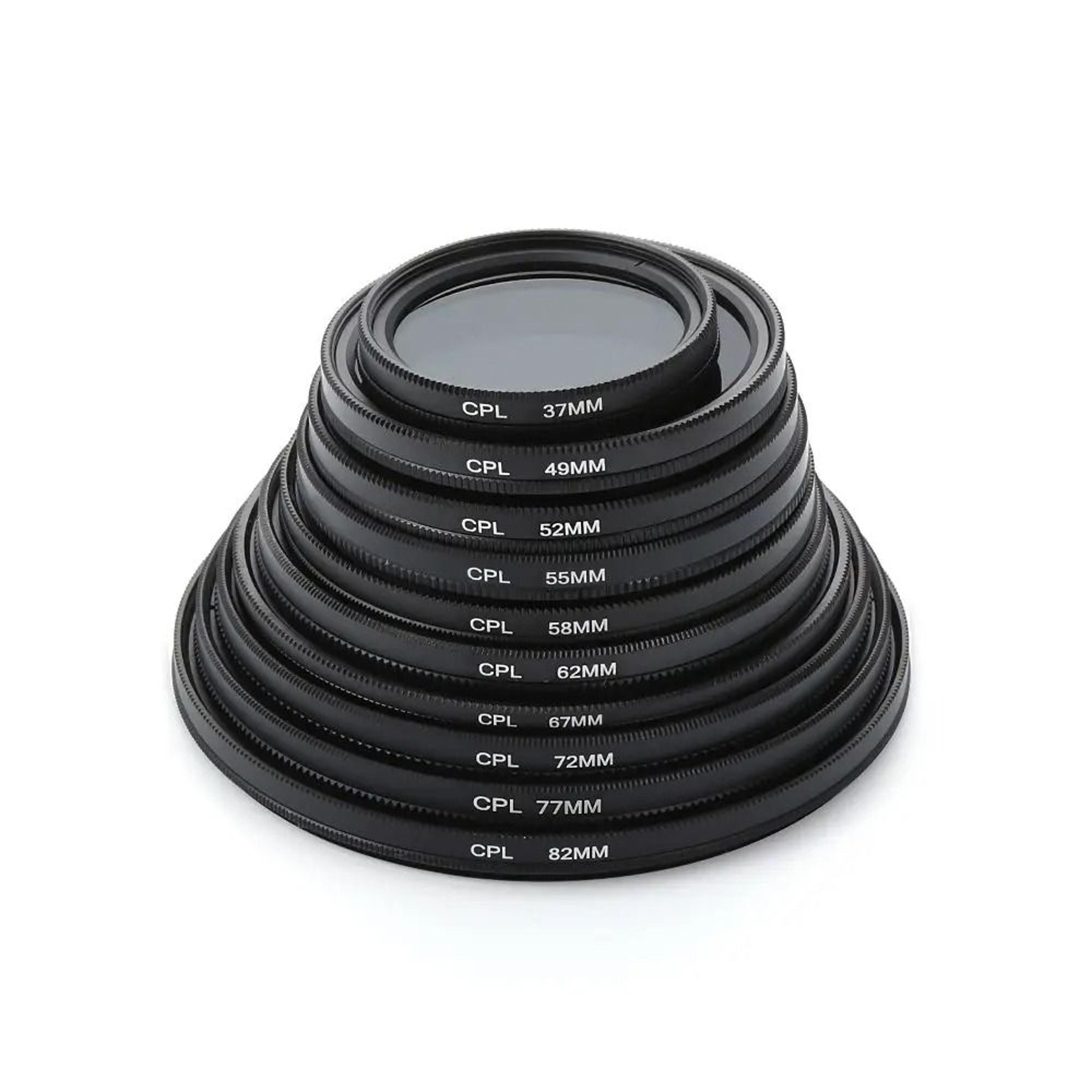 cpl lens filter polarizing camera filter for dslr anti glare circular polarizer