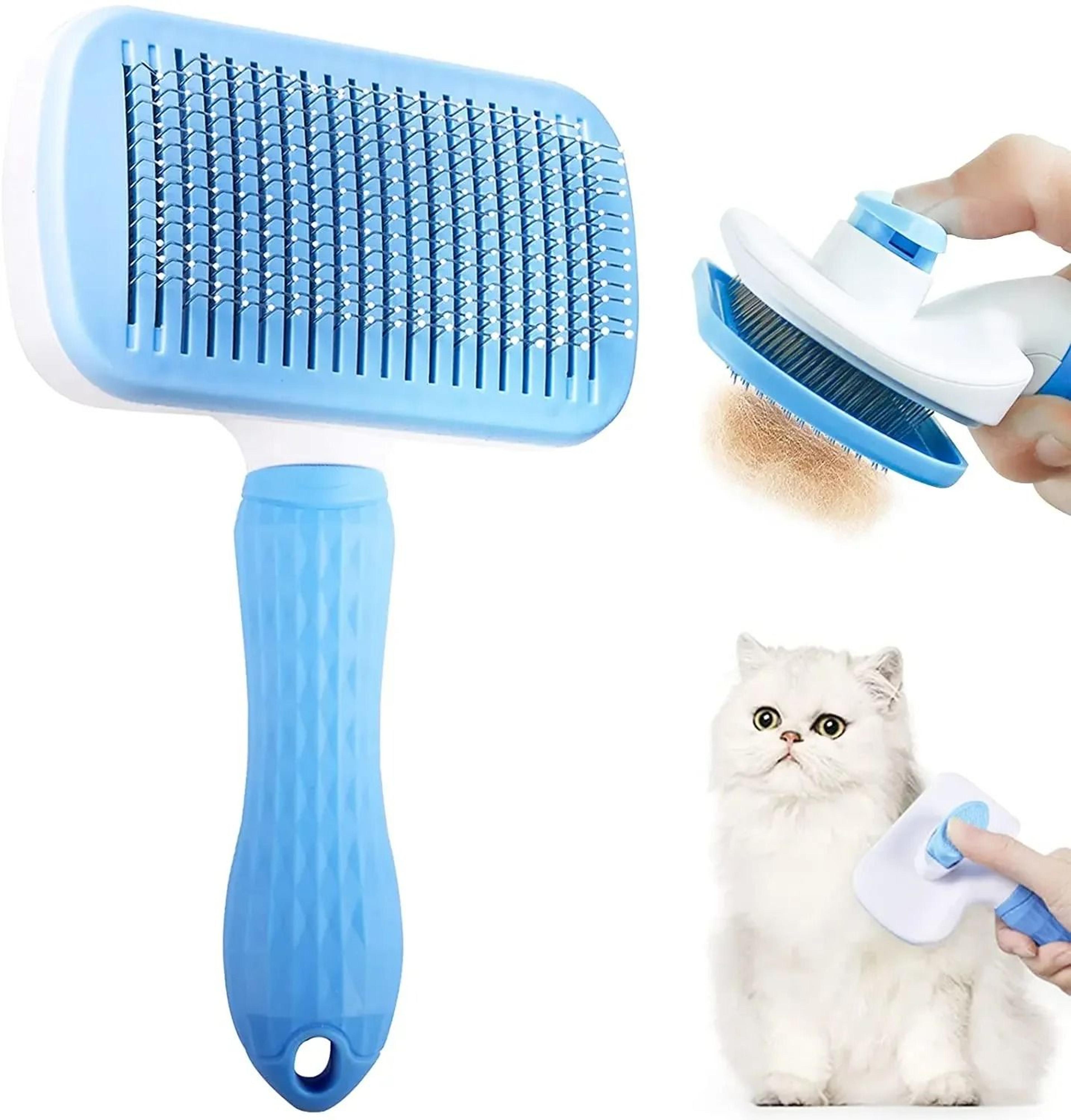 dog hair remover brush pet grooming comb for cats and dogs deshedding tool