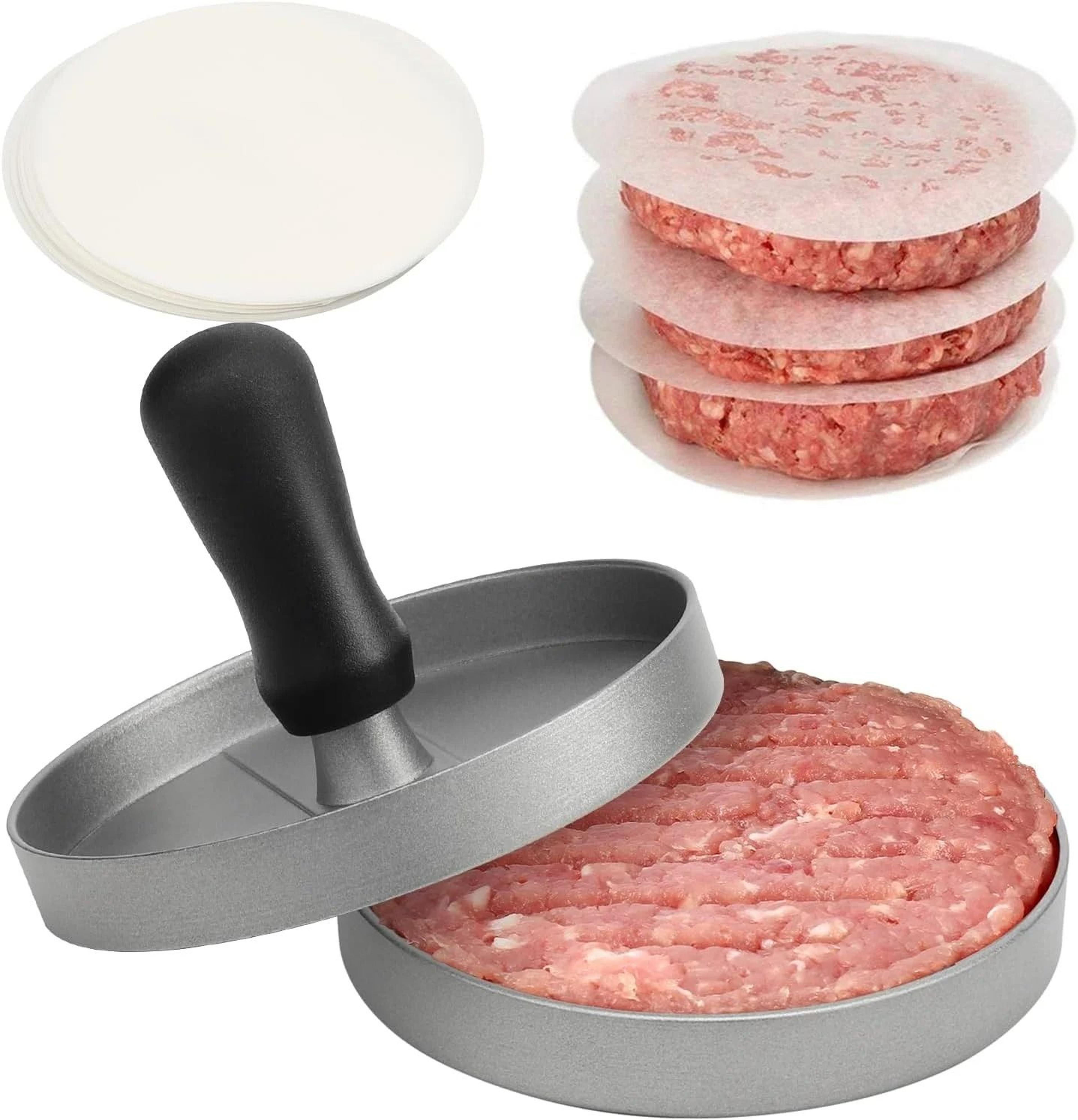 aluminum burger press hamburger patty maker for bbq grill and kitchen cooking