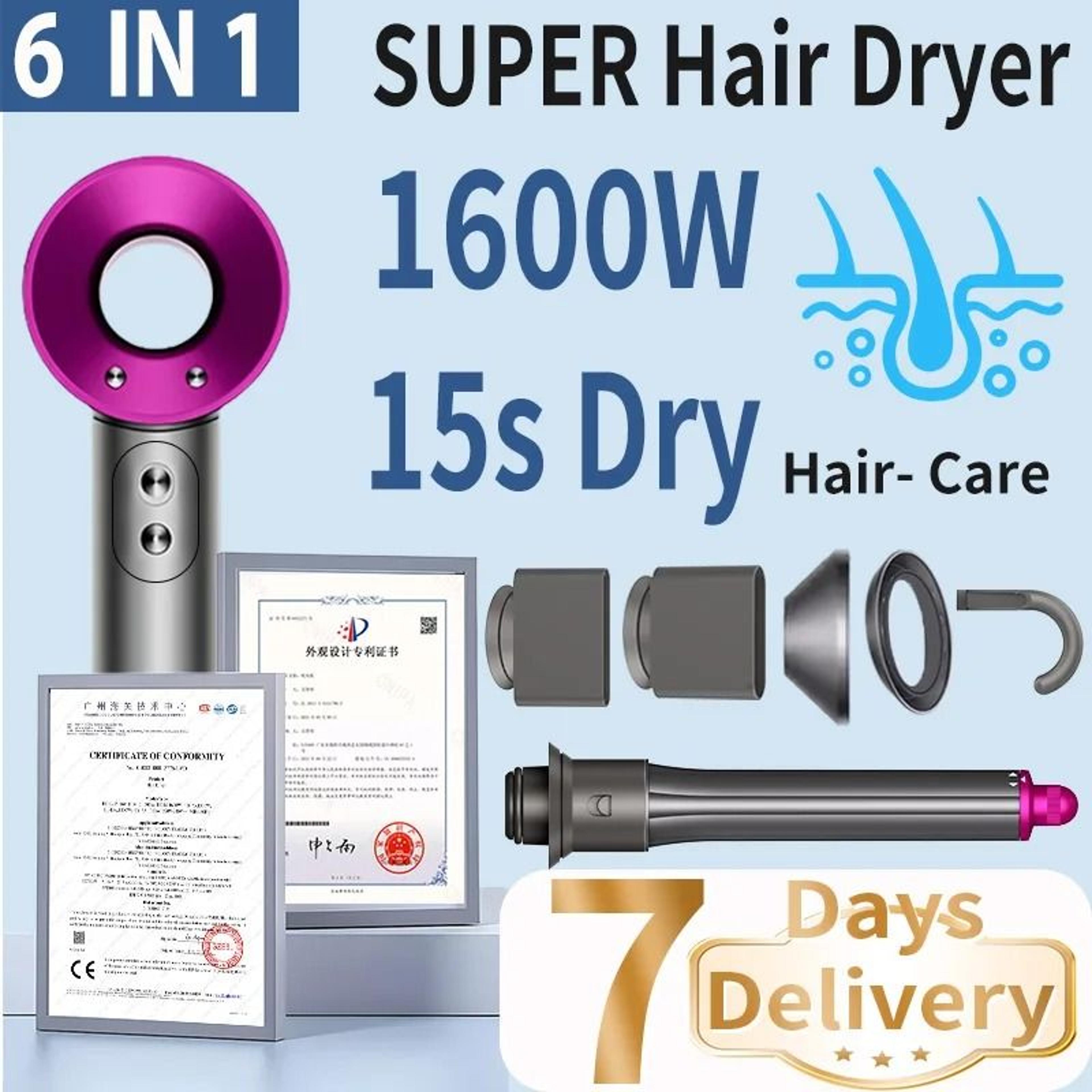 professional negative ion hair dryer for curly and straight hair with high speed drying